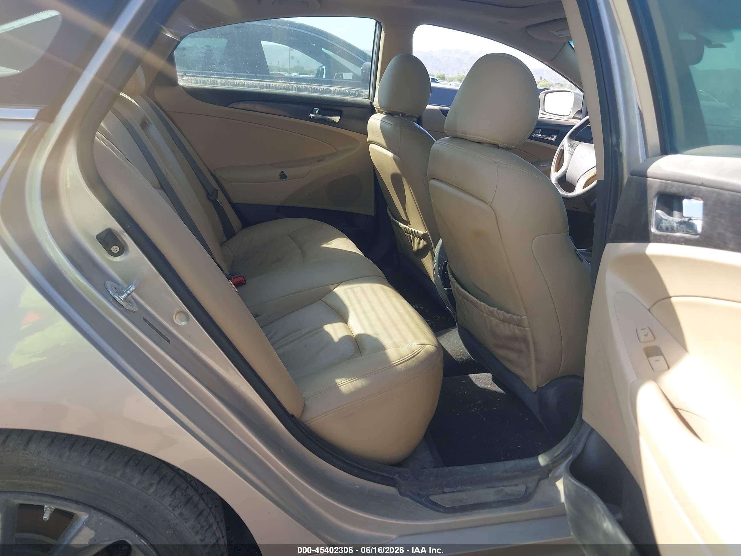 2011 Hyundai Sonata Limited 2.0t Brown vin: 5NPEC4AB4BH250092