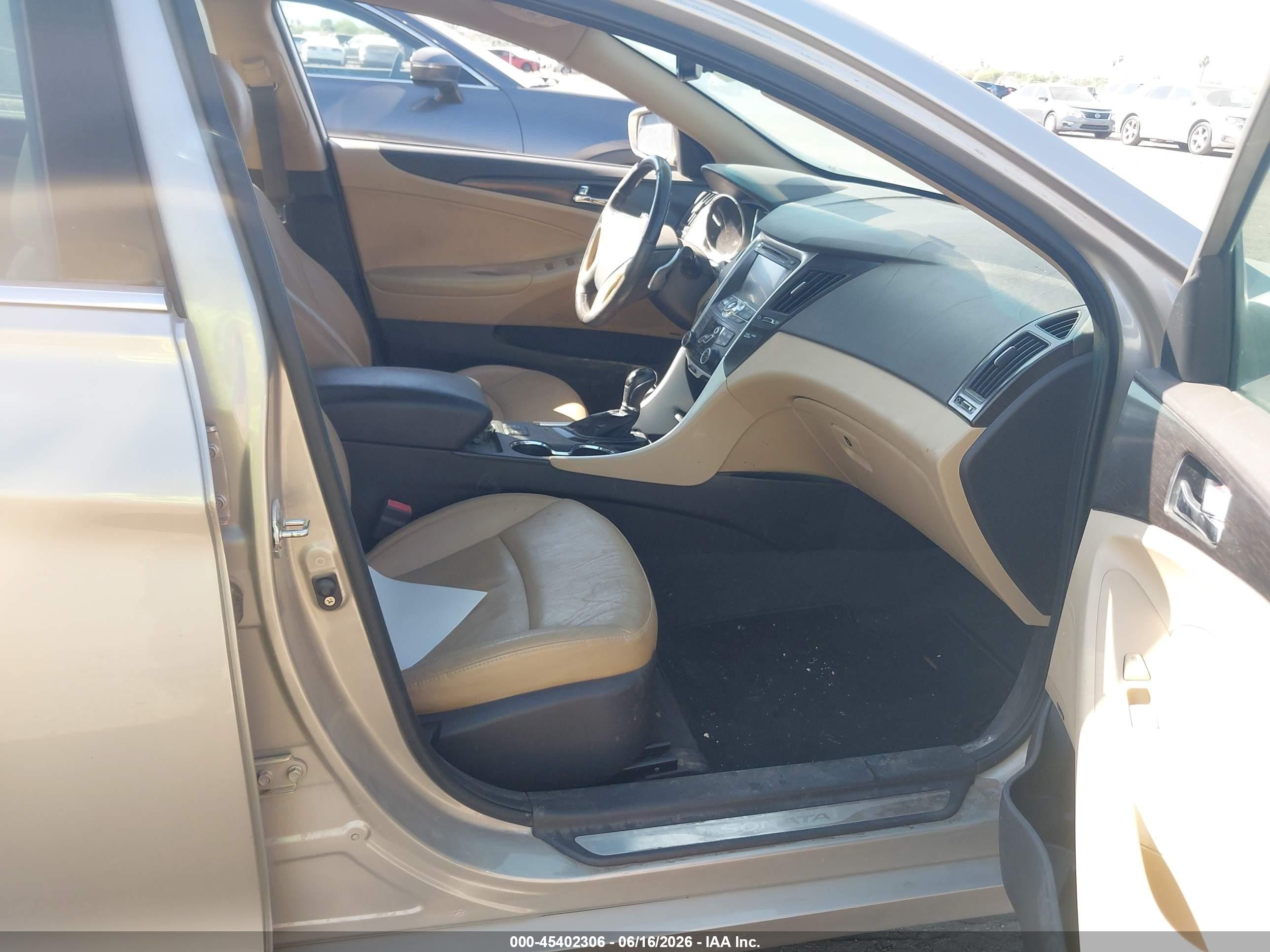 2011 Hyundai Sonata Limited 2.0t Brown vin: 5NPEC4AB4BH250092