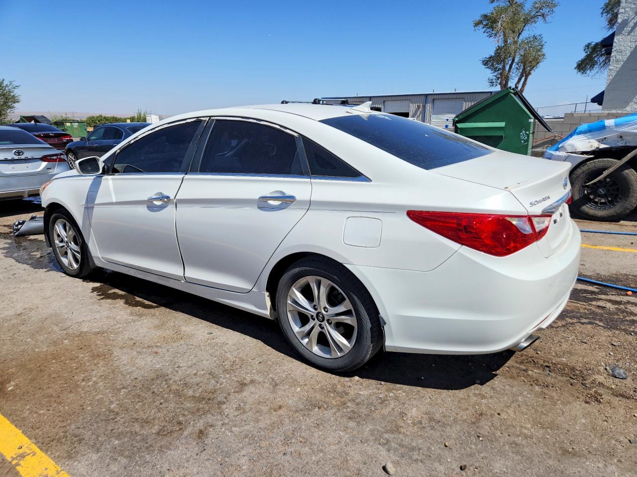 2011 Hyundai Sonata Limited 2.0t White vin: 5NPEC4AB4BH295453