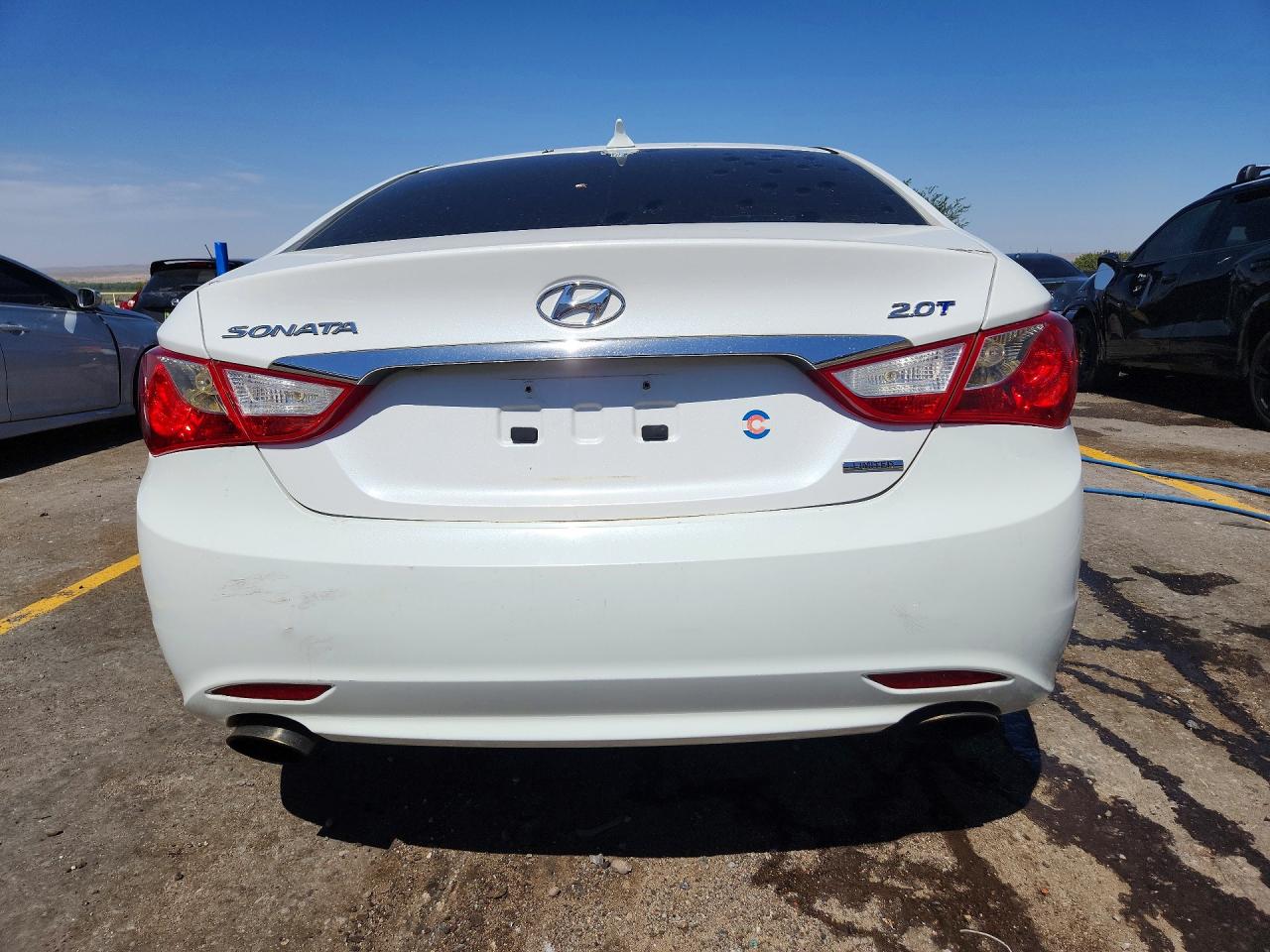2011 Hyundai Sonata Limited 2.0t White vin: 5NPEC4AB4BH295453
