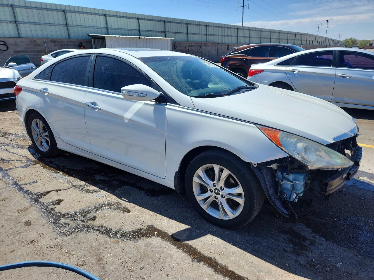 2011 Hyundai Sonata Limited 2.0t White vin: 5NPEC4AB4BH295453