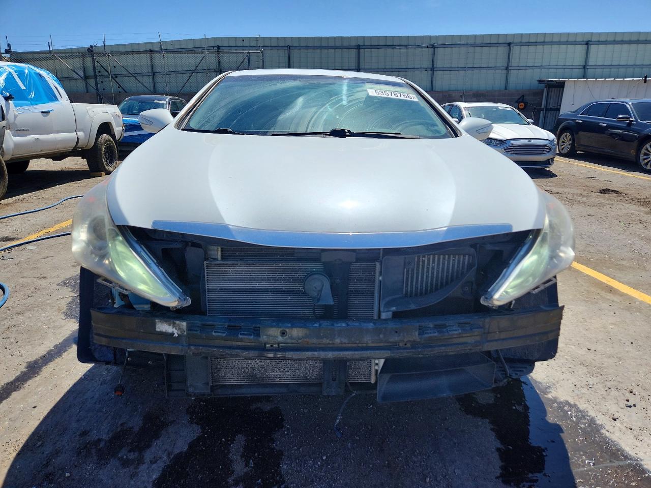 2011 Hyundai Sonata Limited 2.0t White vin: 5NPEC4AB4BH295453