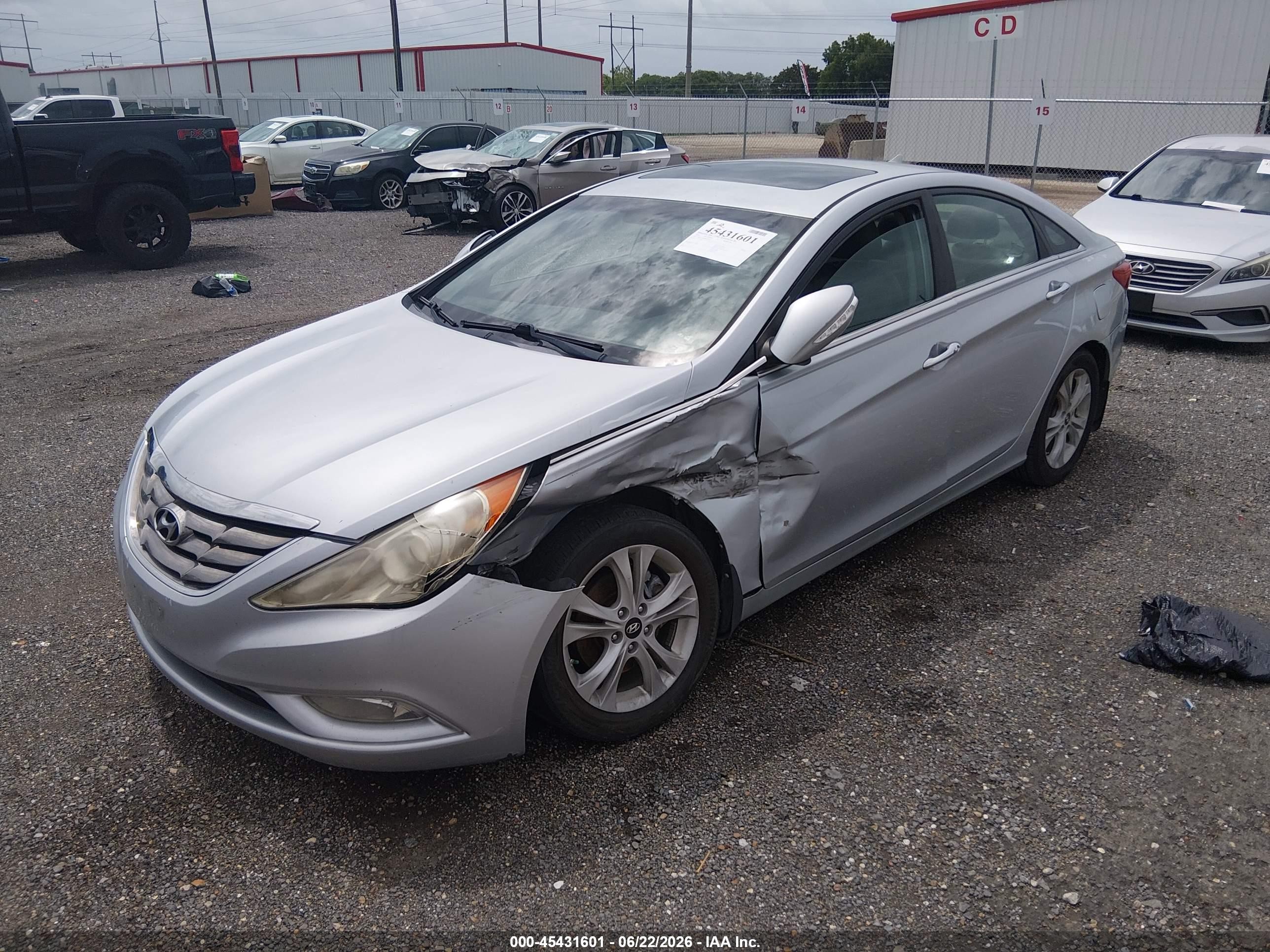 2011 Hyundai Sonata Limited 2.0t Silver vin: 5NPEC4AB4BH303132