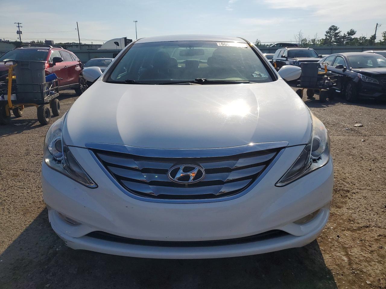2011 Hyundai Sonata Se 2.0t White vin: 5NPEC4AB4BH316981