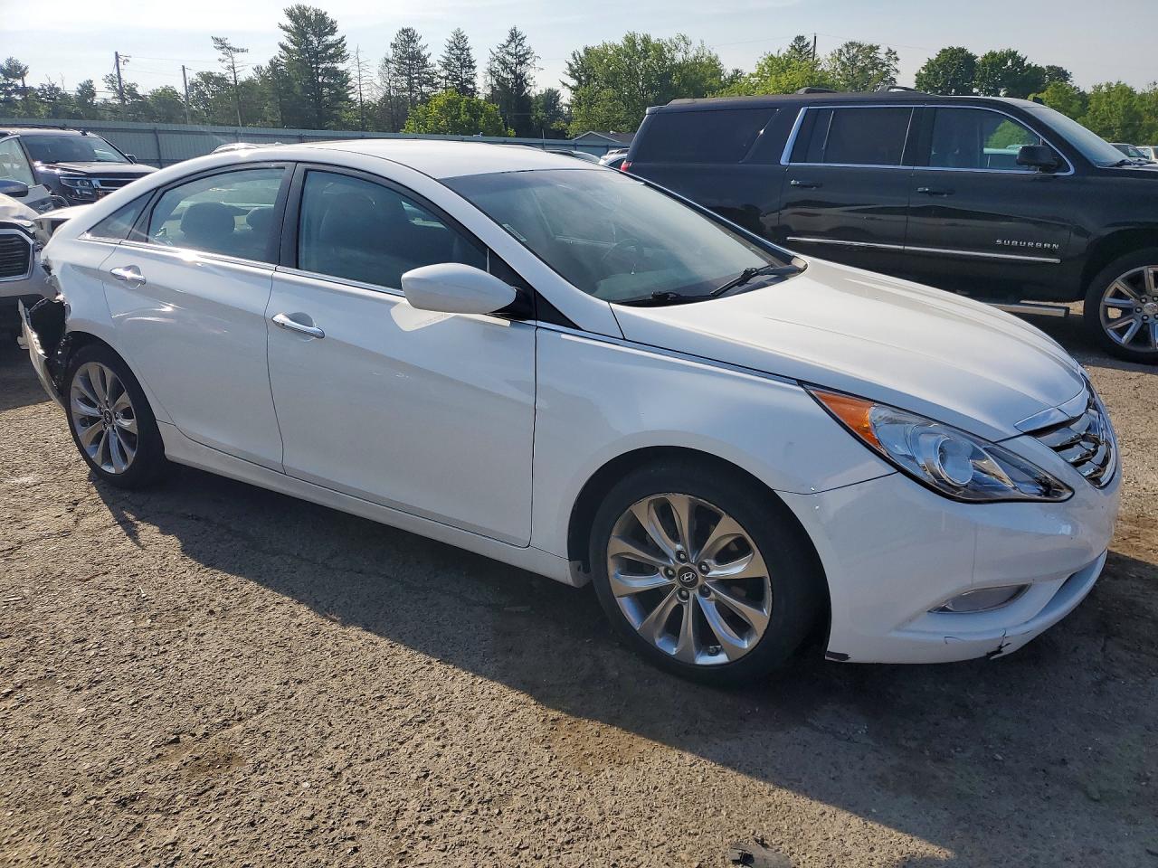 2011 Hyundai Sonata Se 2.0t White vin: 5NPEC4AB4BH316981