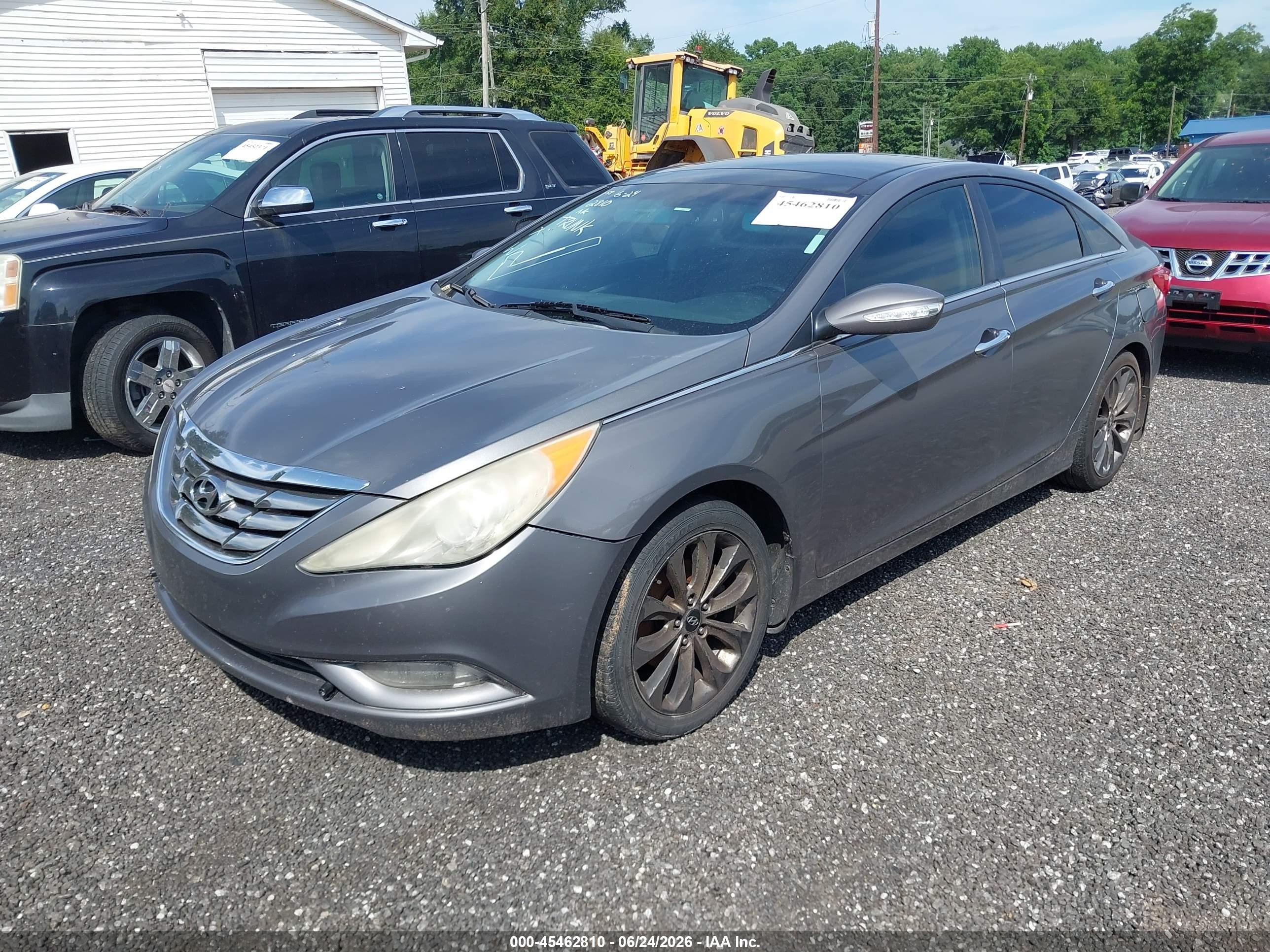 2012 Hyundai Sonata Limited 2.0t Gray vin: 5NPEC4AB4CH344183