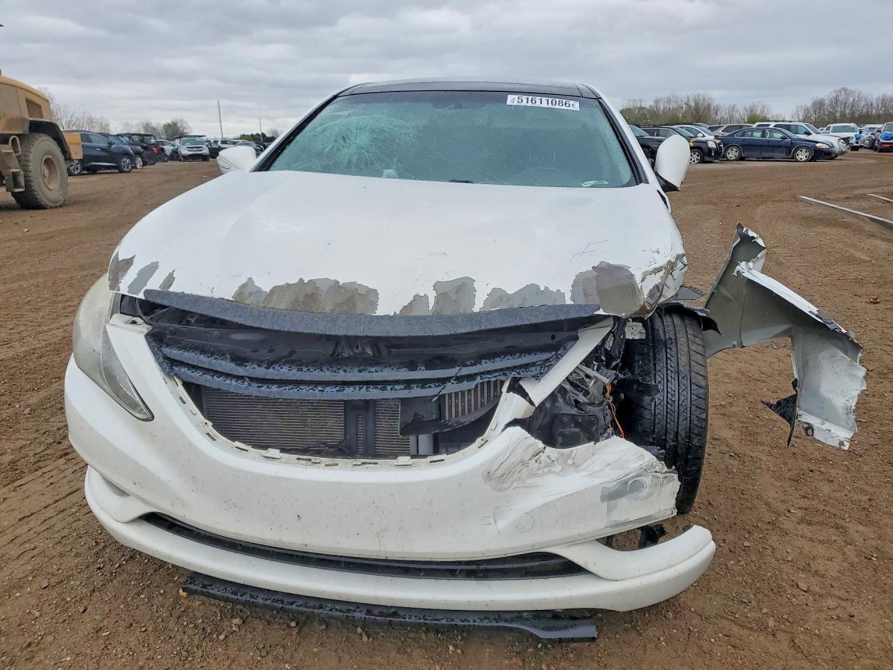 2012 Hyundai Sonata Limited 2.0t White vin: 5NPEC4AB4CH351506