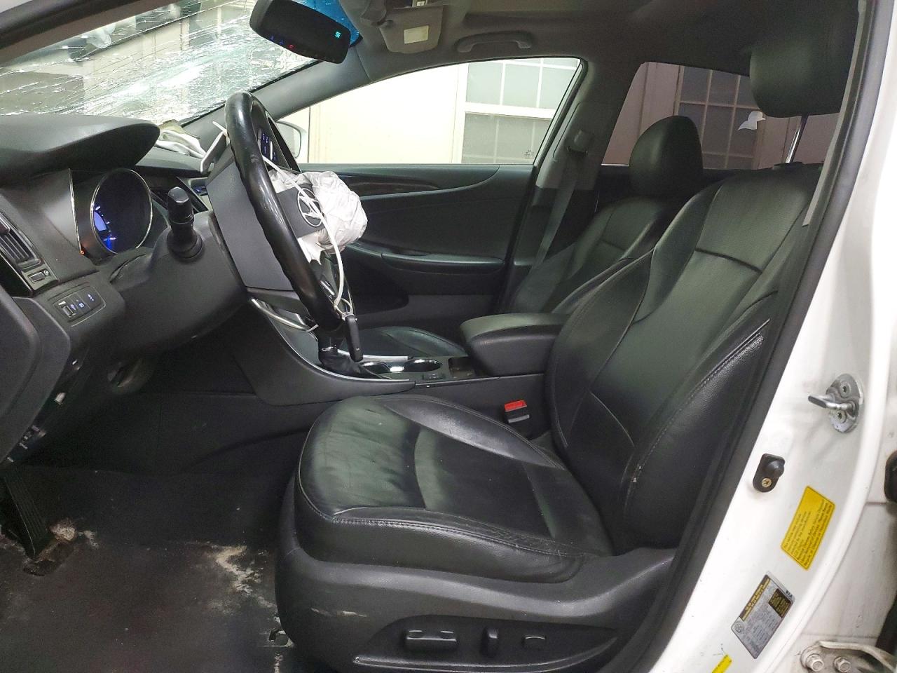 2012 Hyundai Sonata Limited 2.0t White vin: 5NPEC4AB4CH351506
