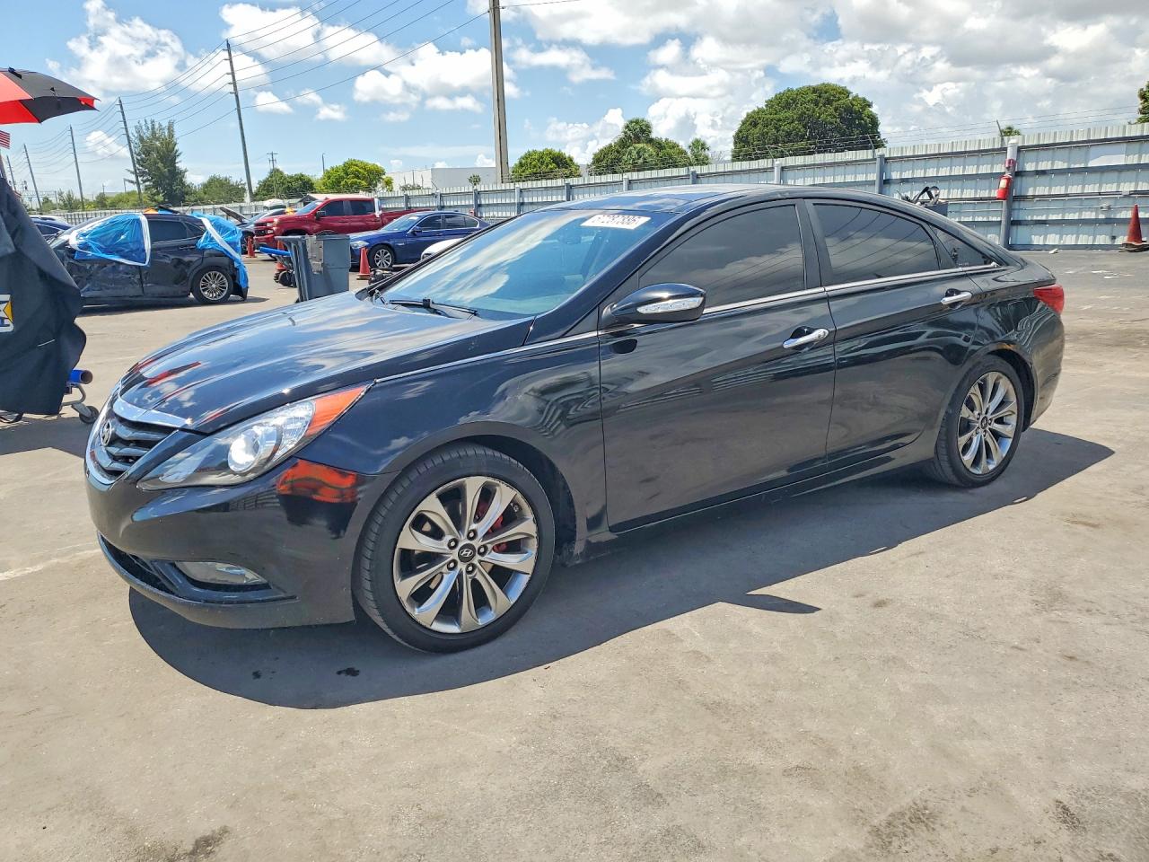2012 Hyundai Sonata Limited 2.0t Black vin: 5NPEC4AB4CH389804