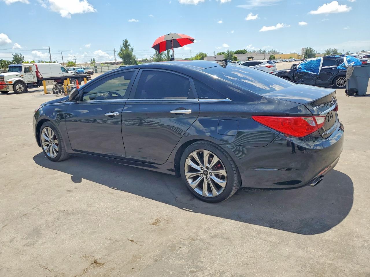 2012 Hyundai Sonata Limited 2.0t Black vin: 5NPEC4AB4CH389804