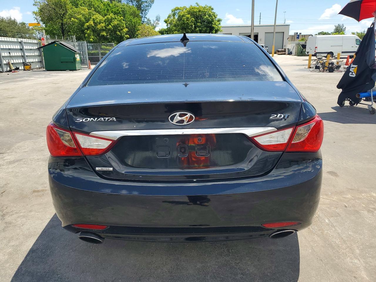 2012 Hyundai Sonata Limited 2.0t Black vin: 5NPEC4AB4CH389804