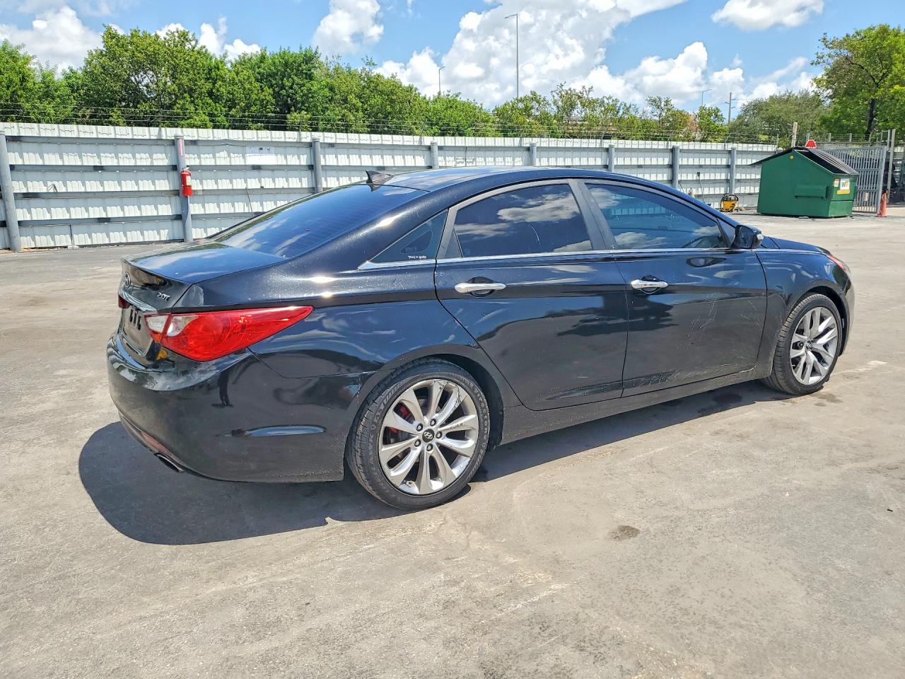 2012 Hyundai Sonata Limited 2.0t Black vin: 5NPEC4AB4CH389804