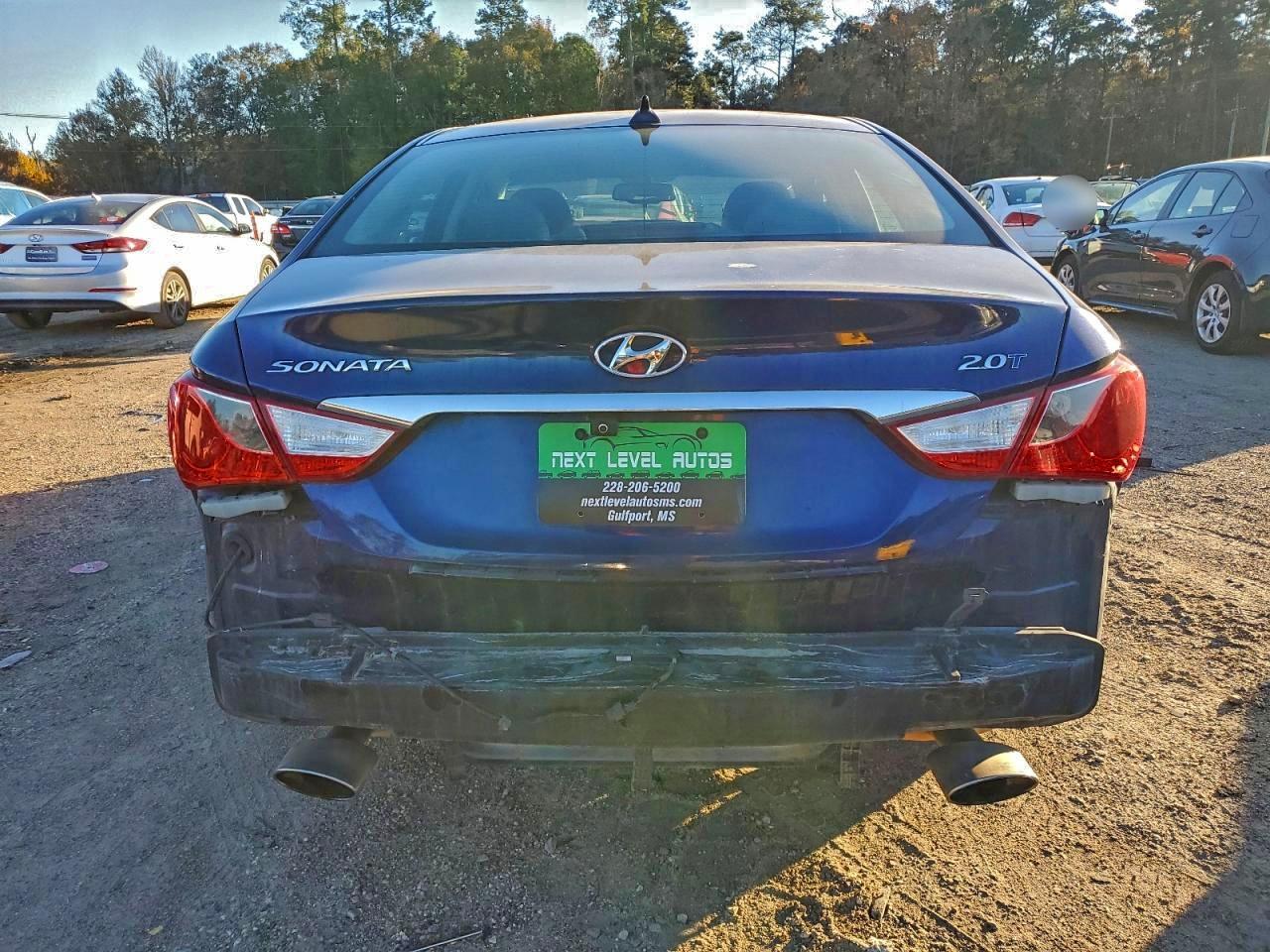 2012 Hyundai Sonata Se Blue vin: 5NPEC4AB4CH416452