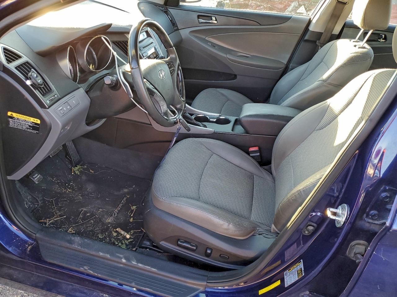 2012 Hyundai Sonata Se Blue vin: 5NPEC4AB4CH416452