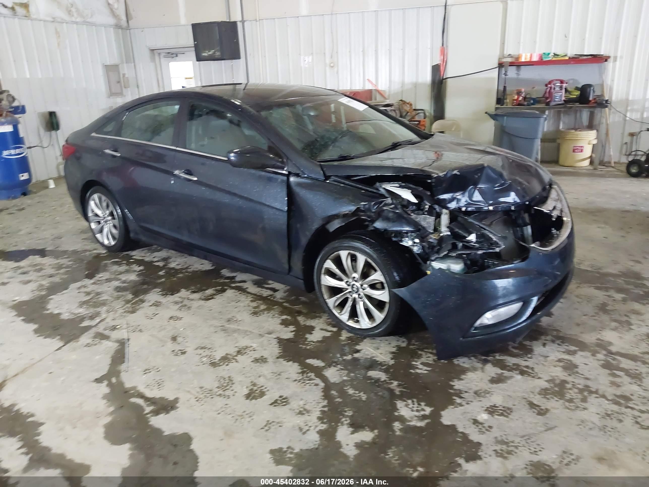 2012 Hyundai Sonata Se 2.0t Black vin: 5NPEC4AB4CH418587