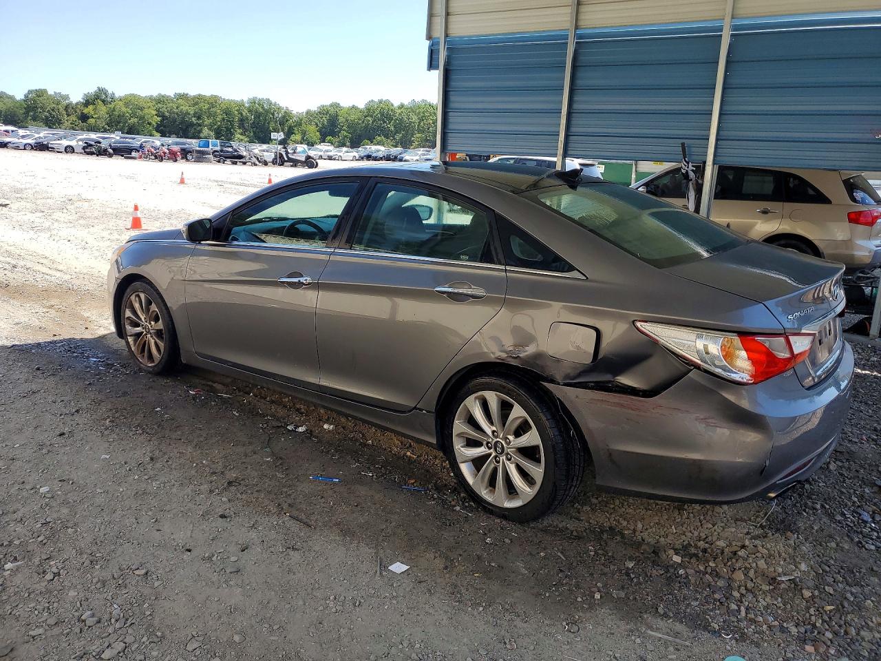 2012 Hyundai Sonata Limited 2.0t Gray vin: 5NPEC4AB4CH437365
