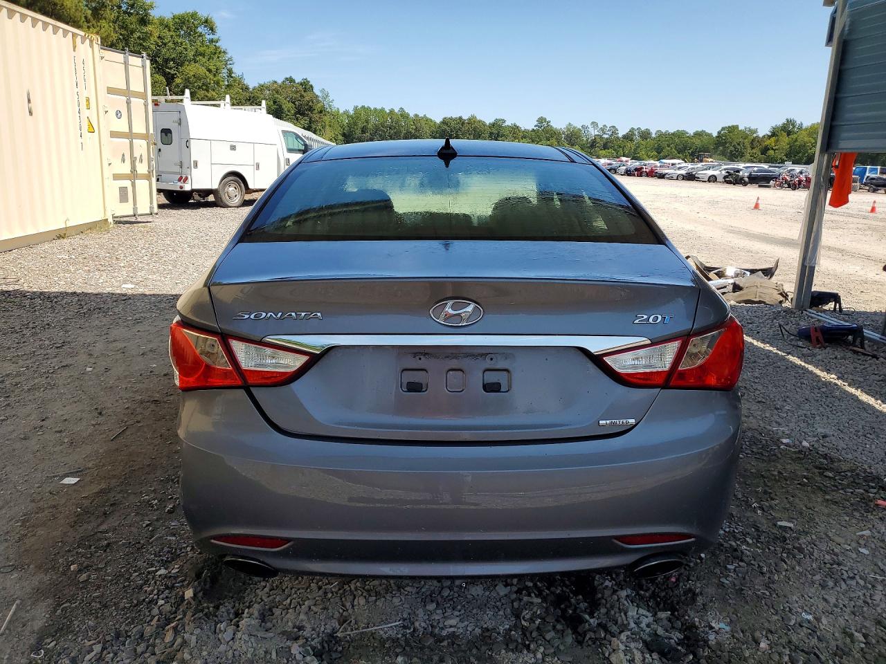 2012 Hyundai Sonata Limited 2.0t Gray vin: 5NPEC4AB4CH437365