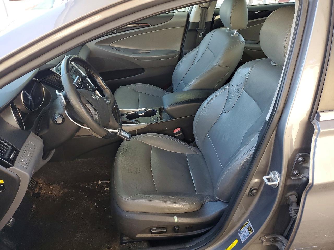 2012 Hyundai Sonata Limited 2.0t Gray vin: 5NPEC4AB4CH437365