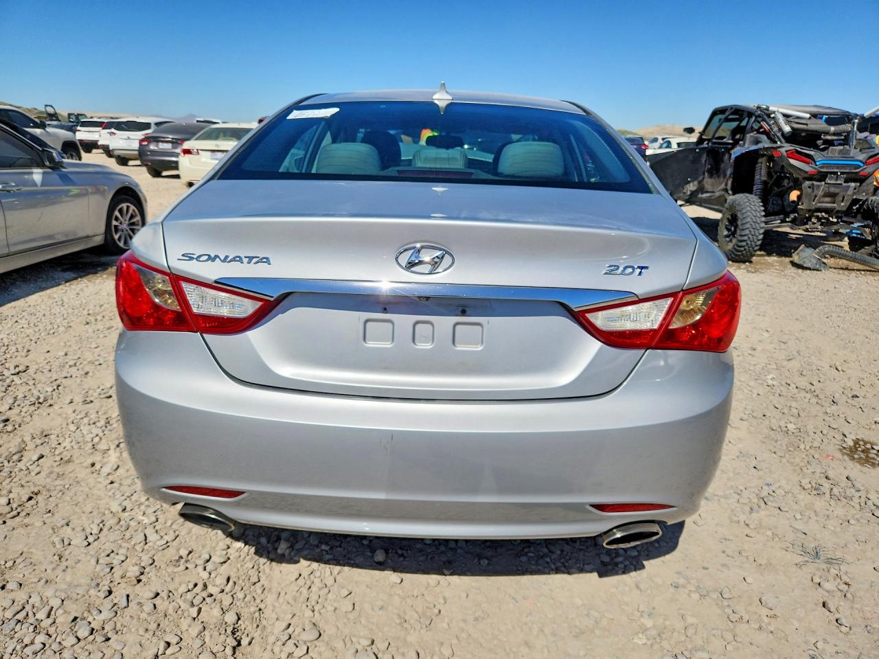 2012 Hyundai Sonata Se 2.0t Silver vin: 5NPEC4AB4CH442372