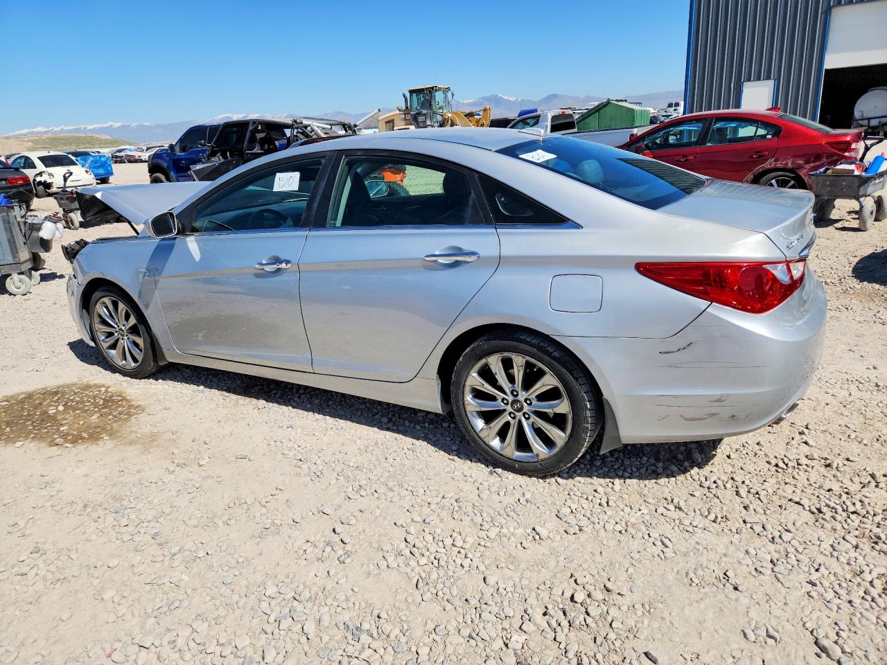 2012 Hyundai Sonata Se 2.0t Silver vin: 5NPEC4AB4CH442372