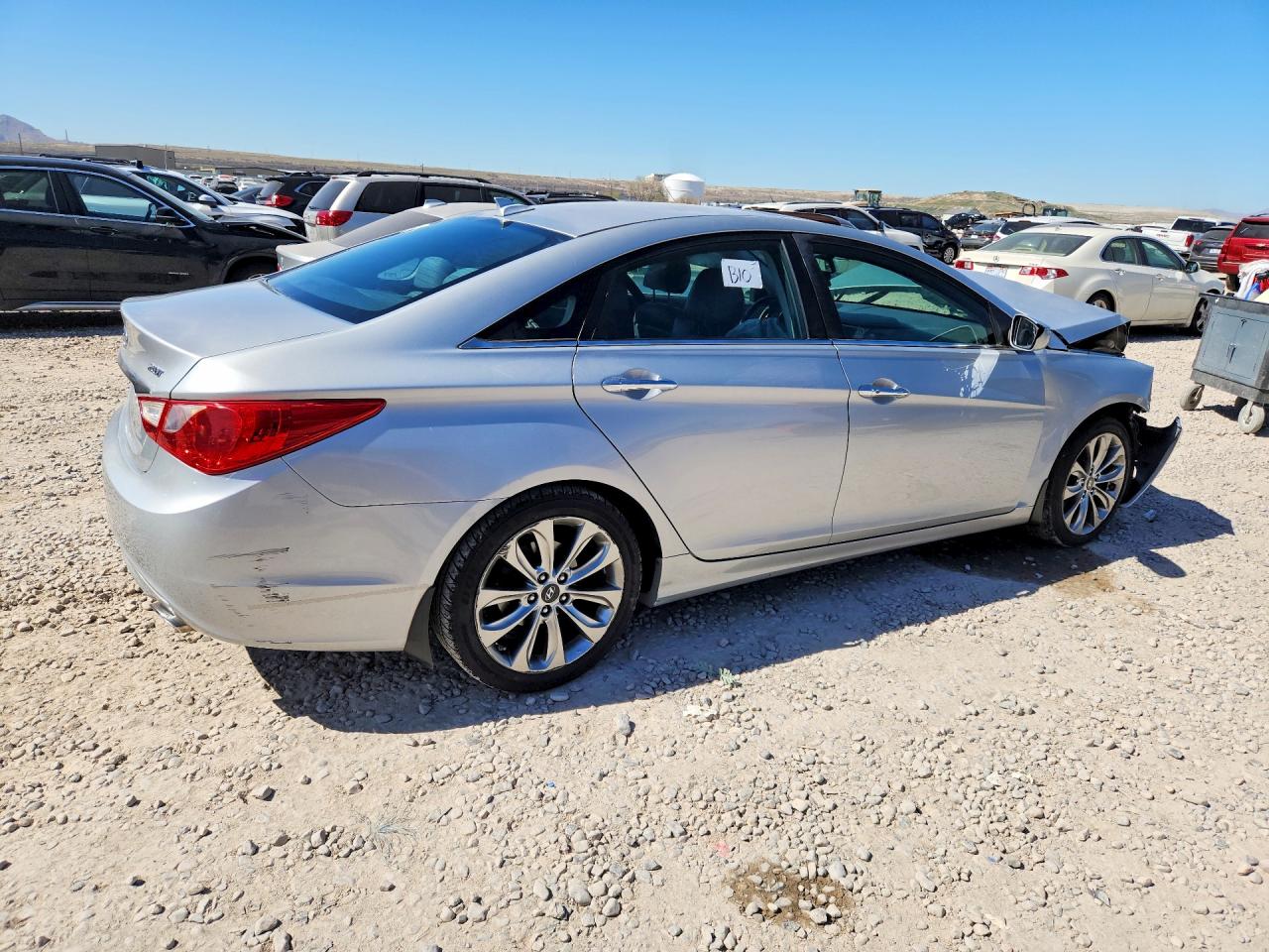 2012 Hyundai Sonata Se 2.0t Silver vin: 5NPEC4AB4CH442372
