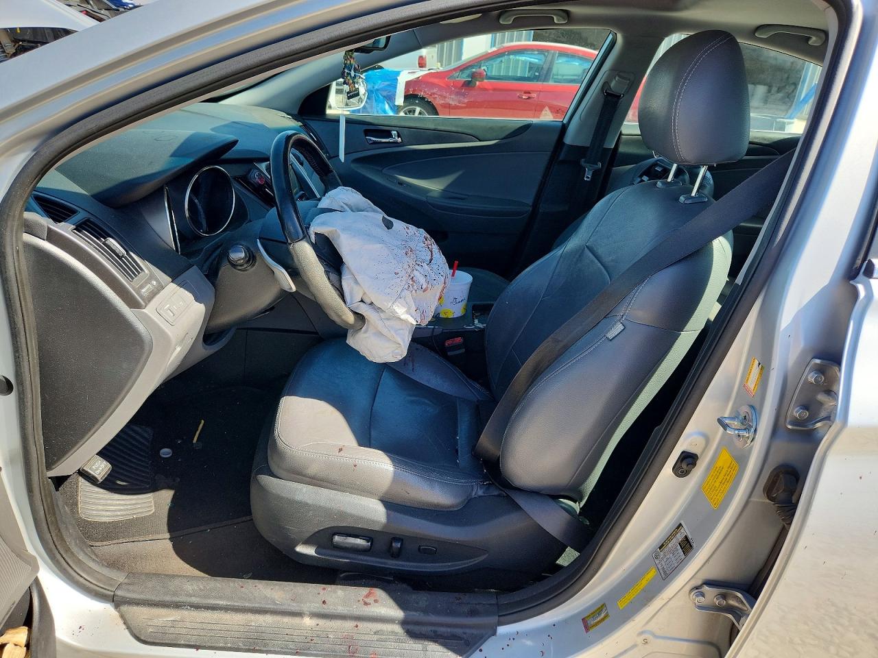 2012 Hyundai Sonata Se 2.0t Silver vin: 5NPEC4AB4CH442372