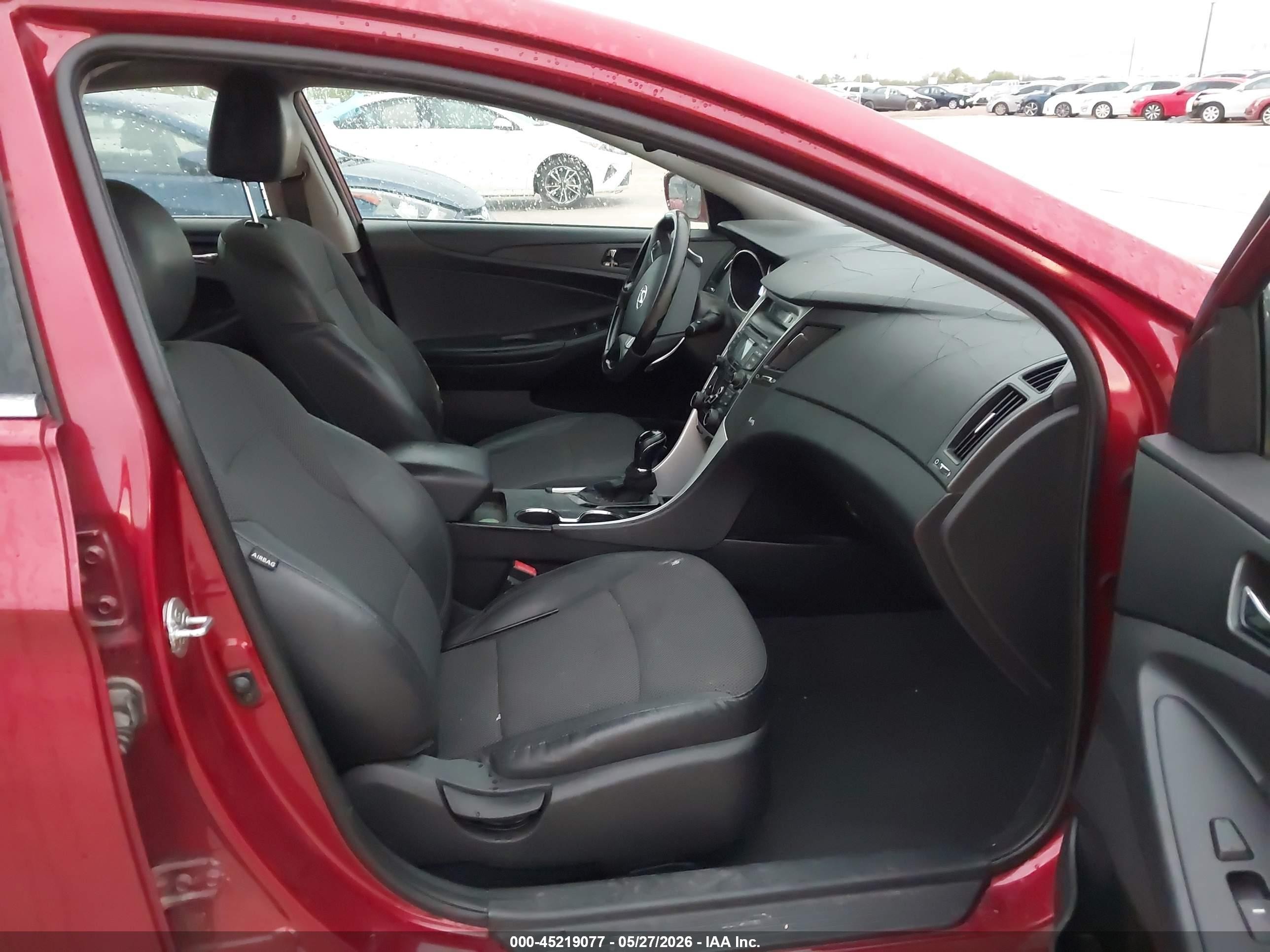 2012 Hyundai Sonata Se 2.0t Maroon vin: 5NPEC4AB4CH444588