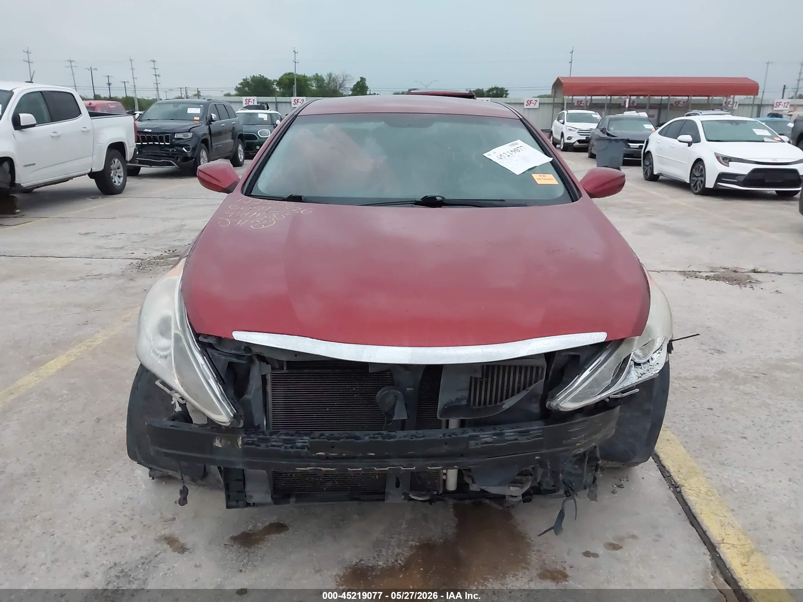 2012 Hyundai Sonata Se 2.0t Maroon vin: 5NPEC4AB4CH444588
