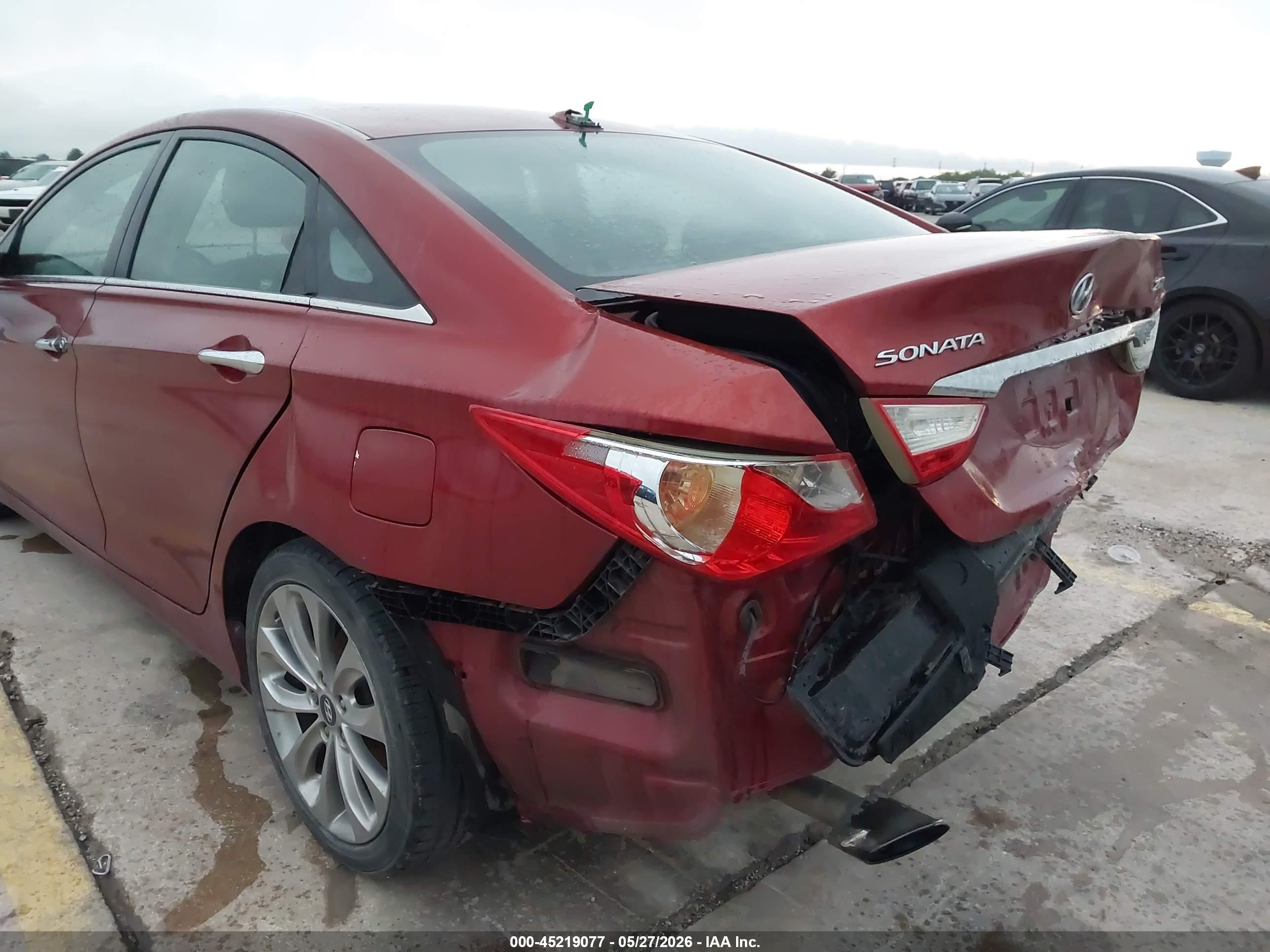 2012 Hyundai Sonata Se 2.0t Maroon vin: 5NPEC4AB4CH444588