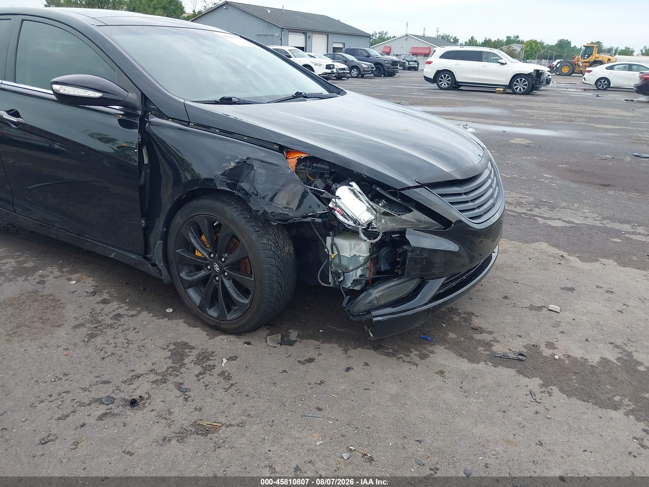 2012 Hyundai Sonata Limited 2.0t Black vin: 5NPEC4AB4CH461326