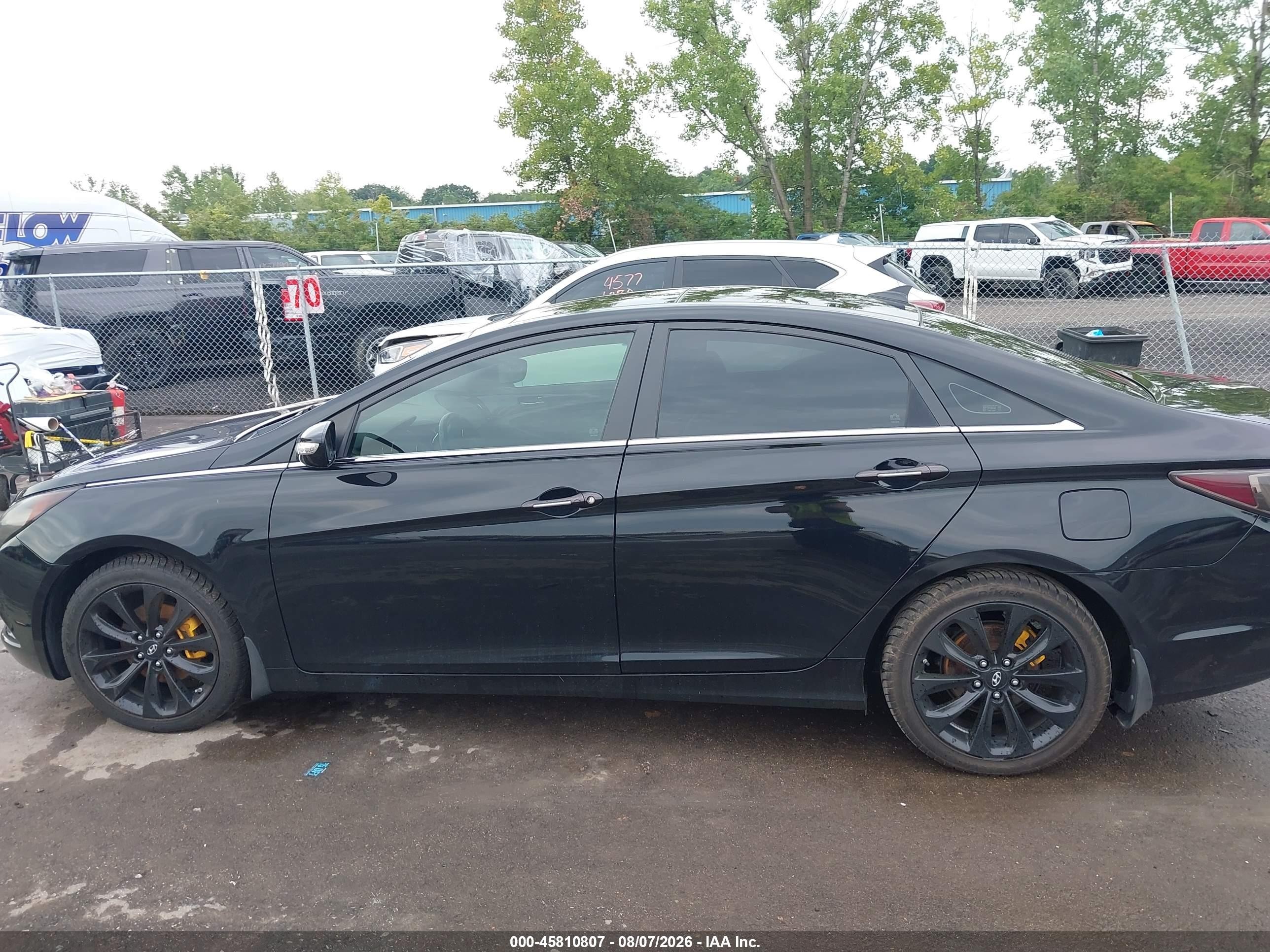 2012 Hyundai Sonata Limited 2.0t Black vin: 5NPEC4AB4CH461326