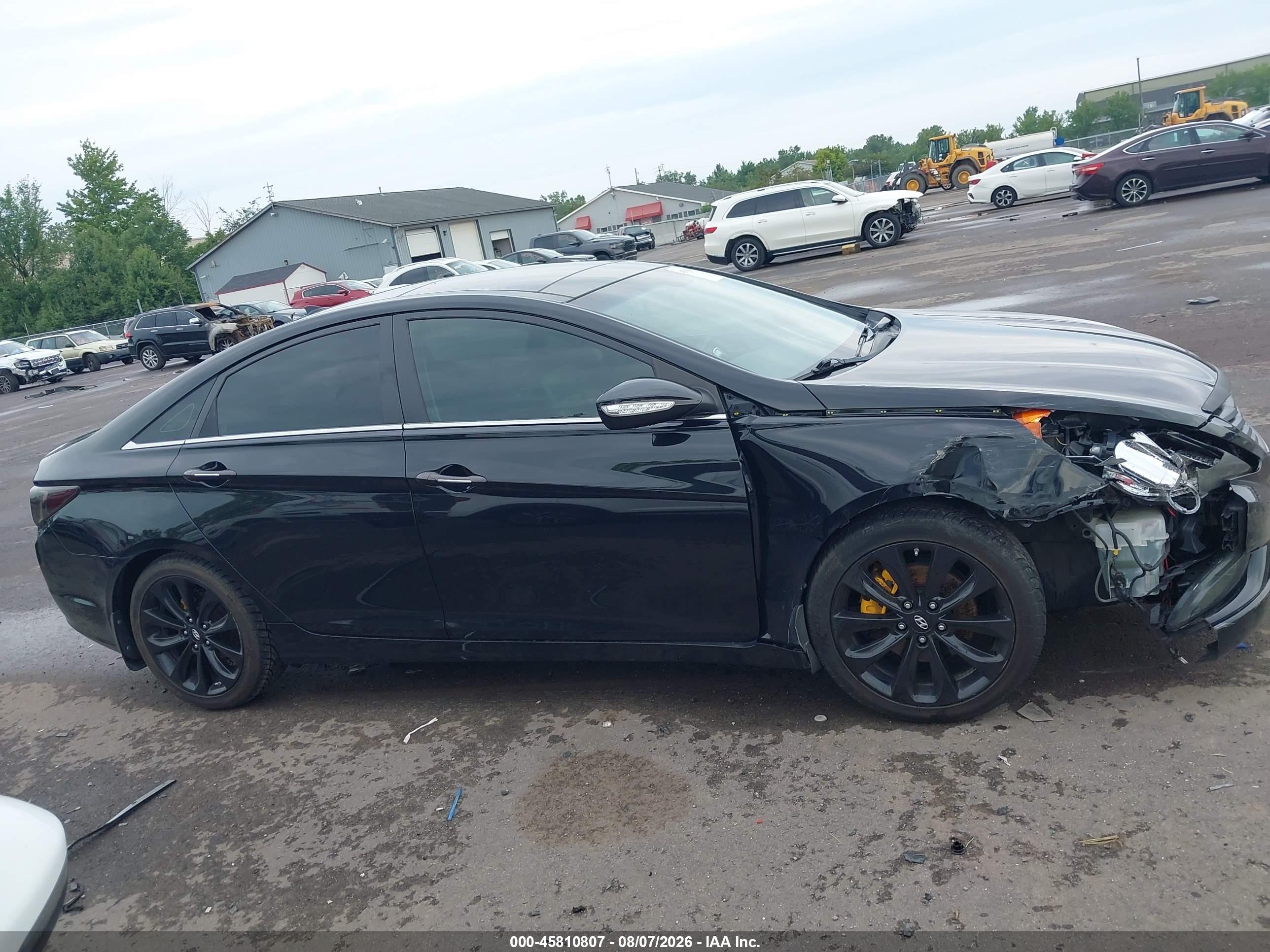 2012 Hyundai Sonata Limited 2.0t Black vin: 5NPEC4AB4CH461326