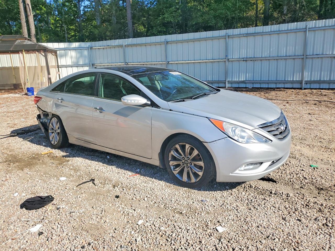 2012 Hyundai Sonata Limited 2.0t Silver vin: 5NPEC4AB4CH464176
