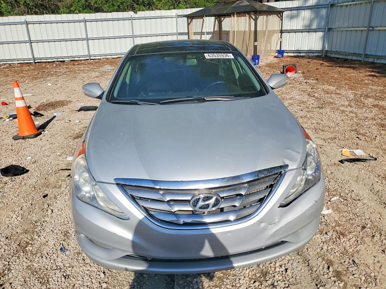 2012 Hyundai Sonata Limited 2.0t Silver vin: 5NPEC4AB4CH464176