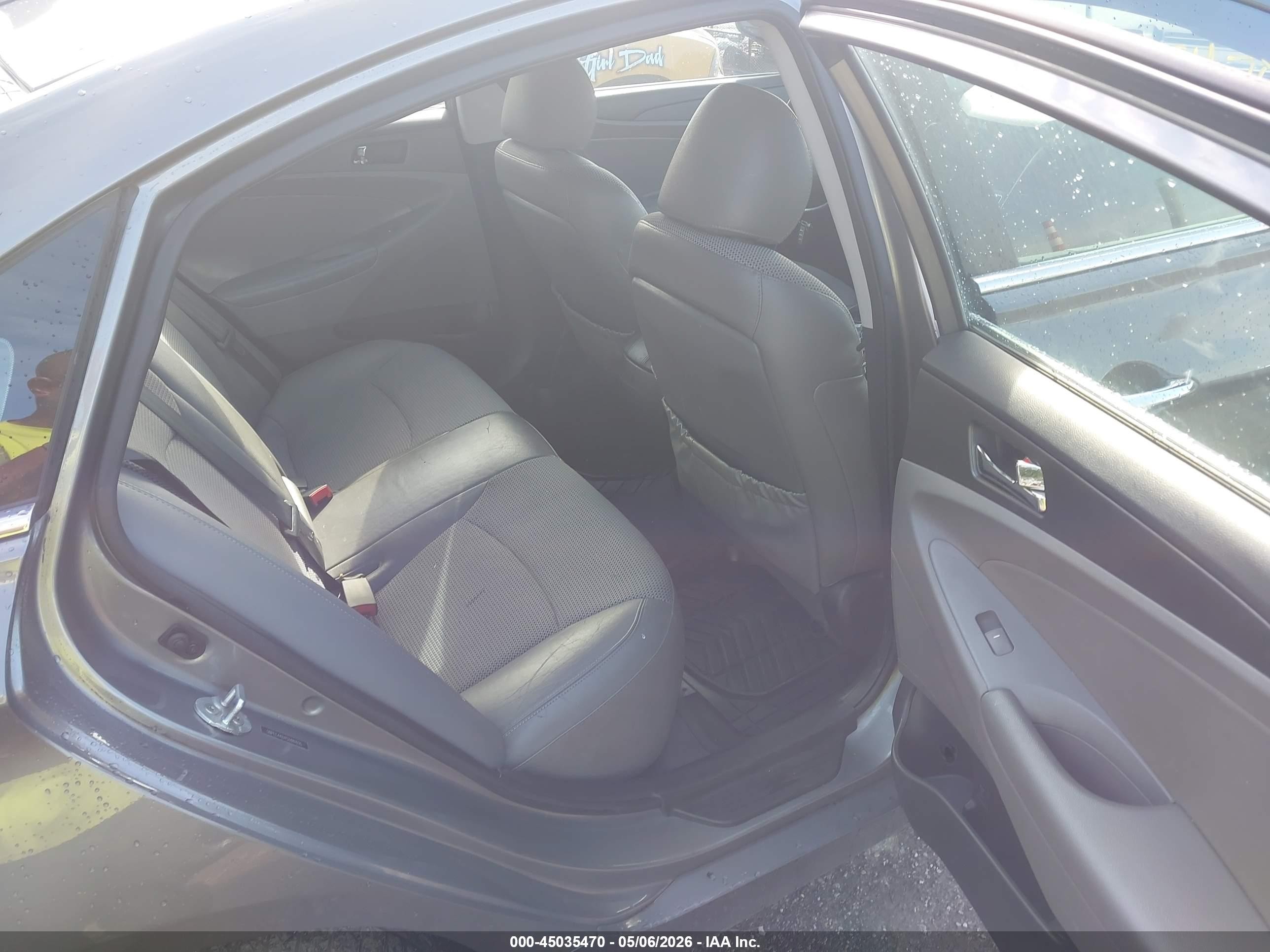 2012 Hyundai Sonata Se 2.0t Gray vin: 5NPEC4AB4CH481690