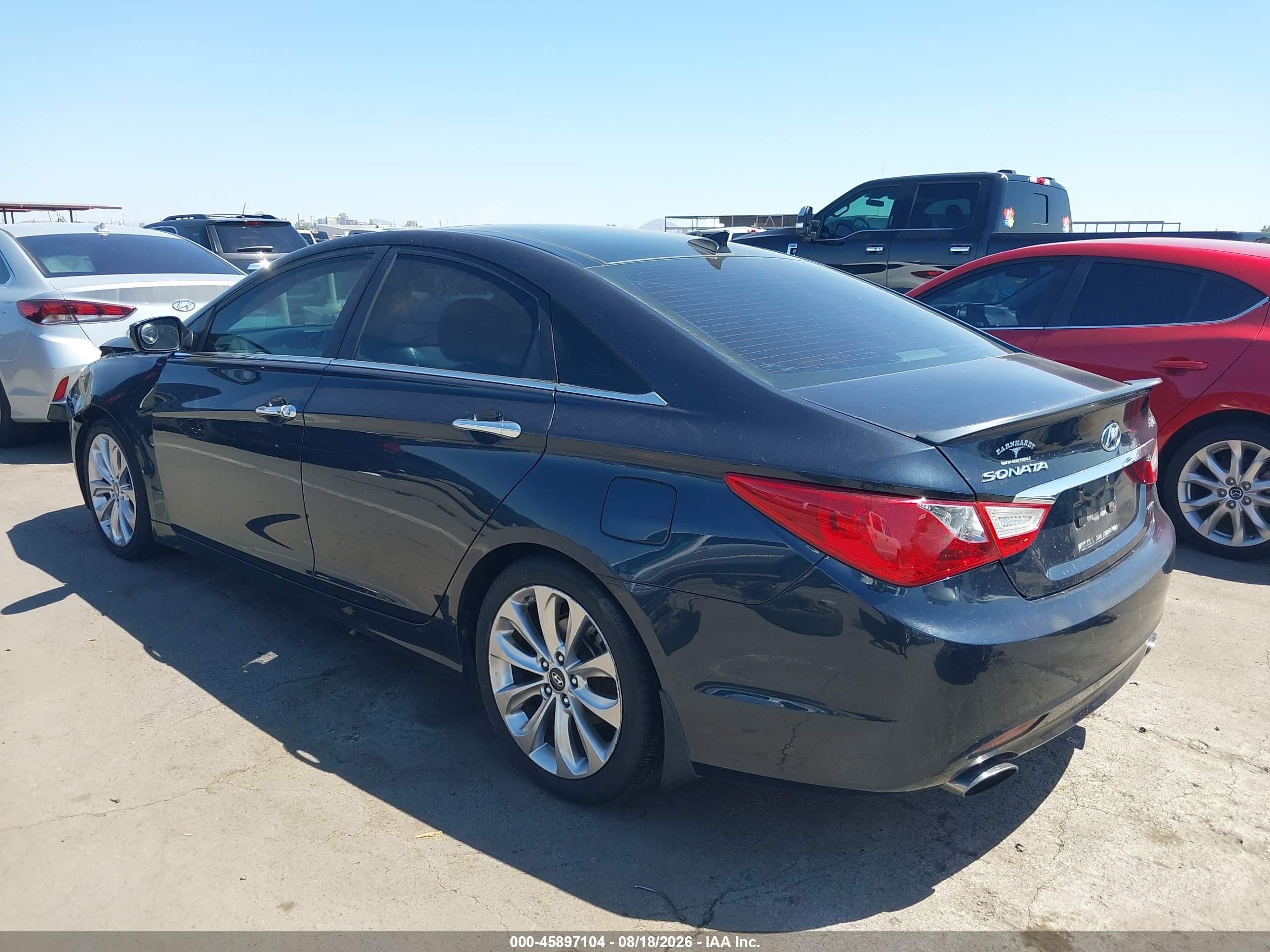 2012 Hyundai Sonata Limited 2.0t Blue vin: 5NPEC4AB4CH492690