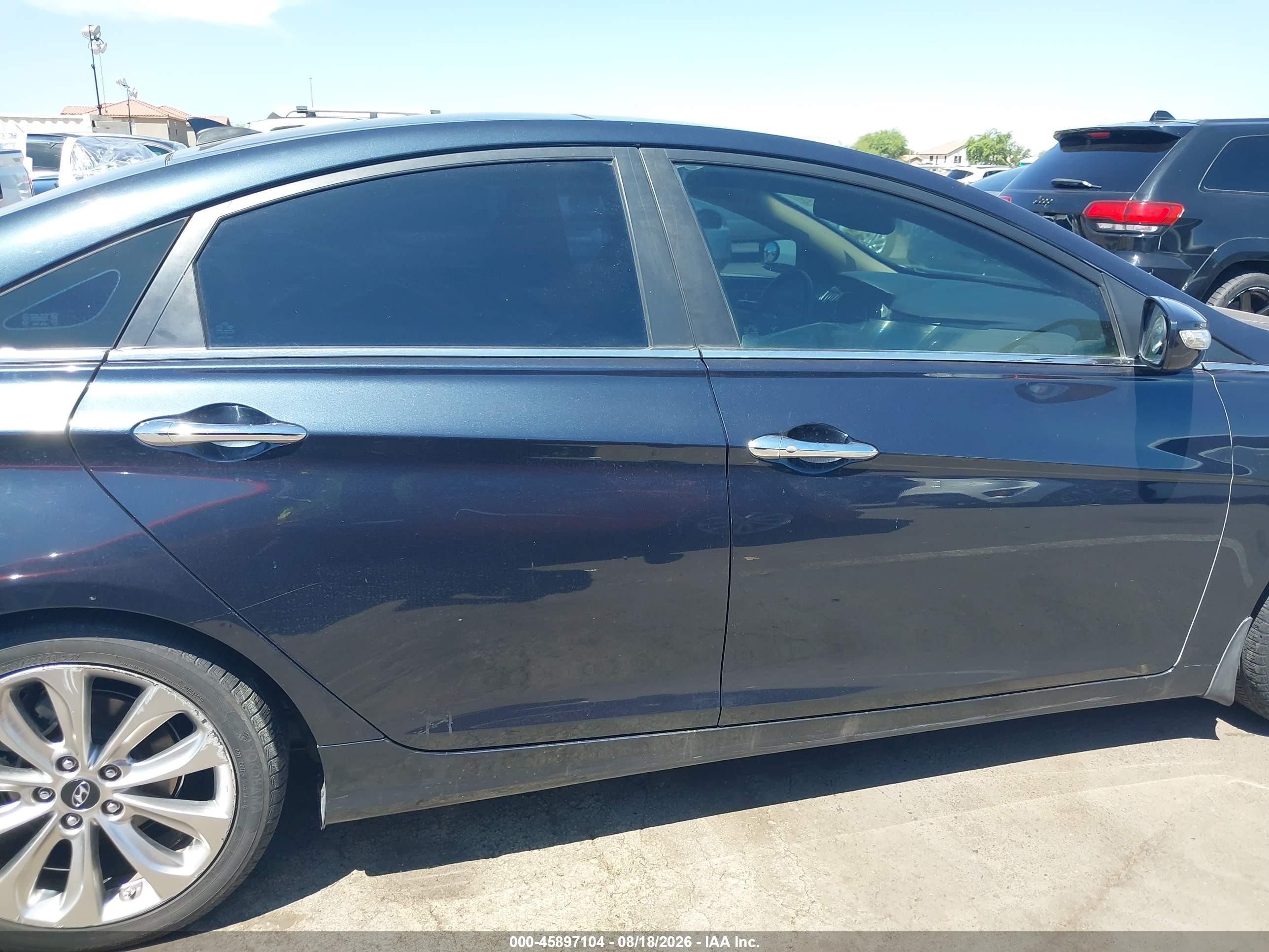 2012 Hyundai Sonata Limited 2.0t Blue vin: 5NPEC4AB4CH492690