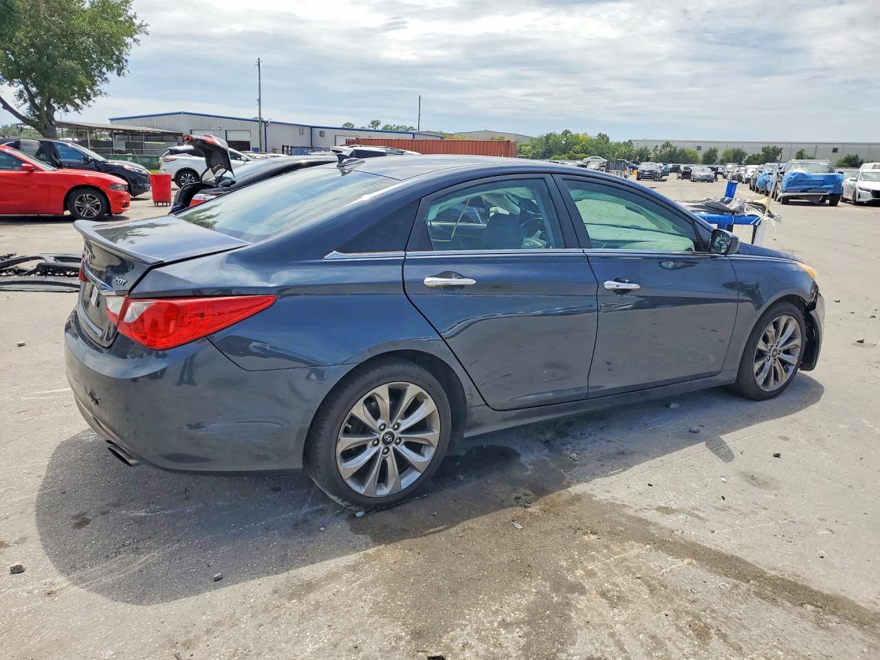 2012 Hyundai Sonata Se 2.0t Blue vin: 5NPEC4AB4CH501355
