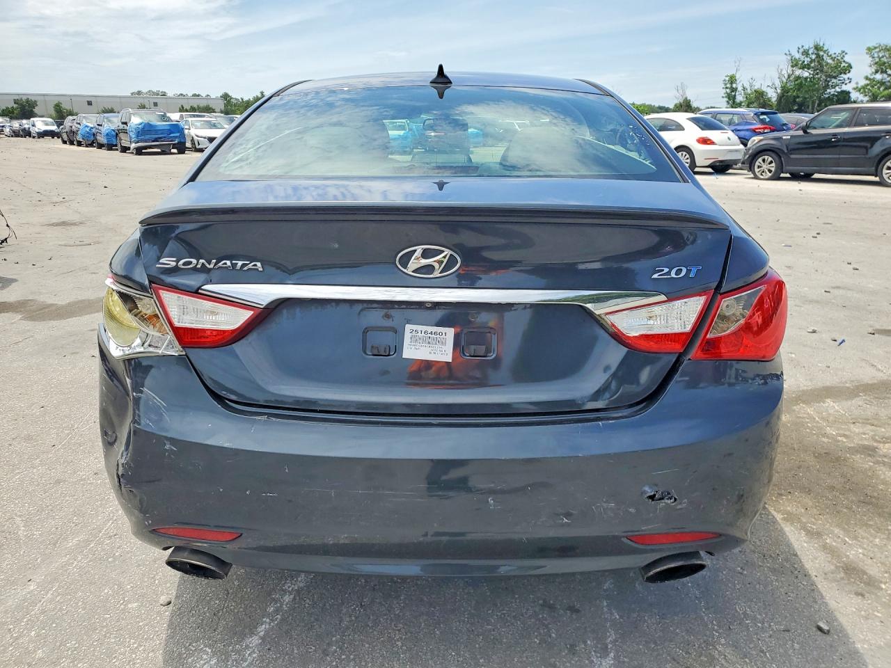 2012 Hyundai Sonata Se 2.0t Blue vin: 5NPEC4AB4CH501355