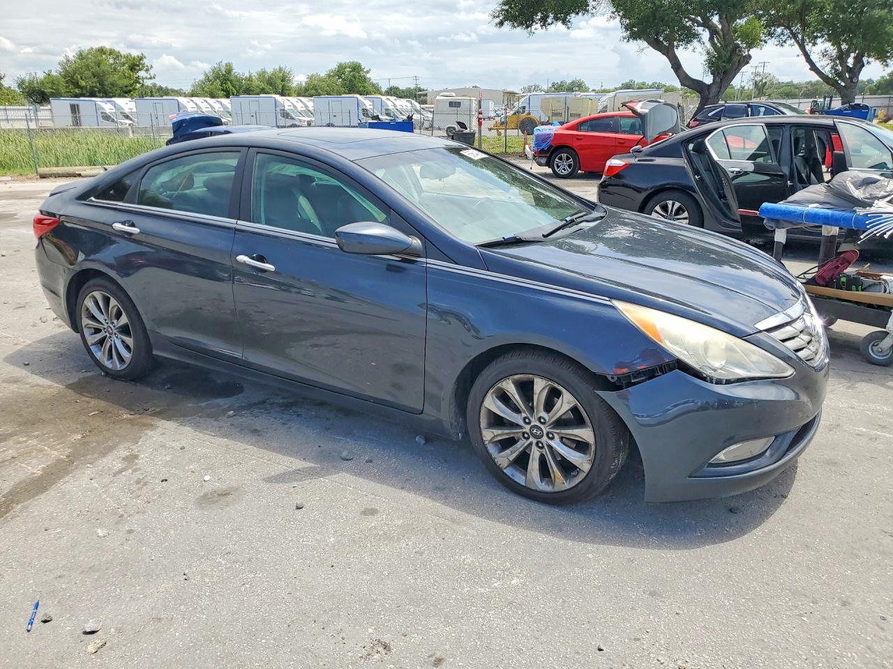 2012 Hyundai Sonata Se 2.0t Blue vin: 5NPEC4AB4CH501355