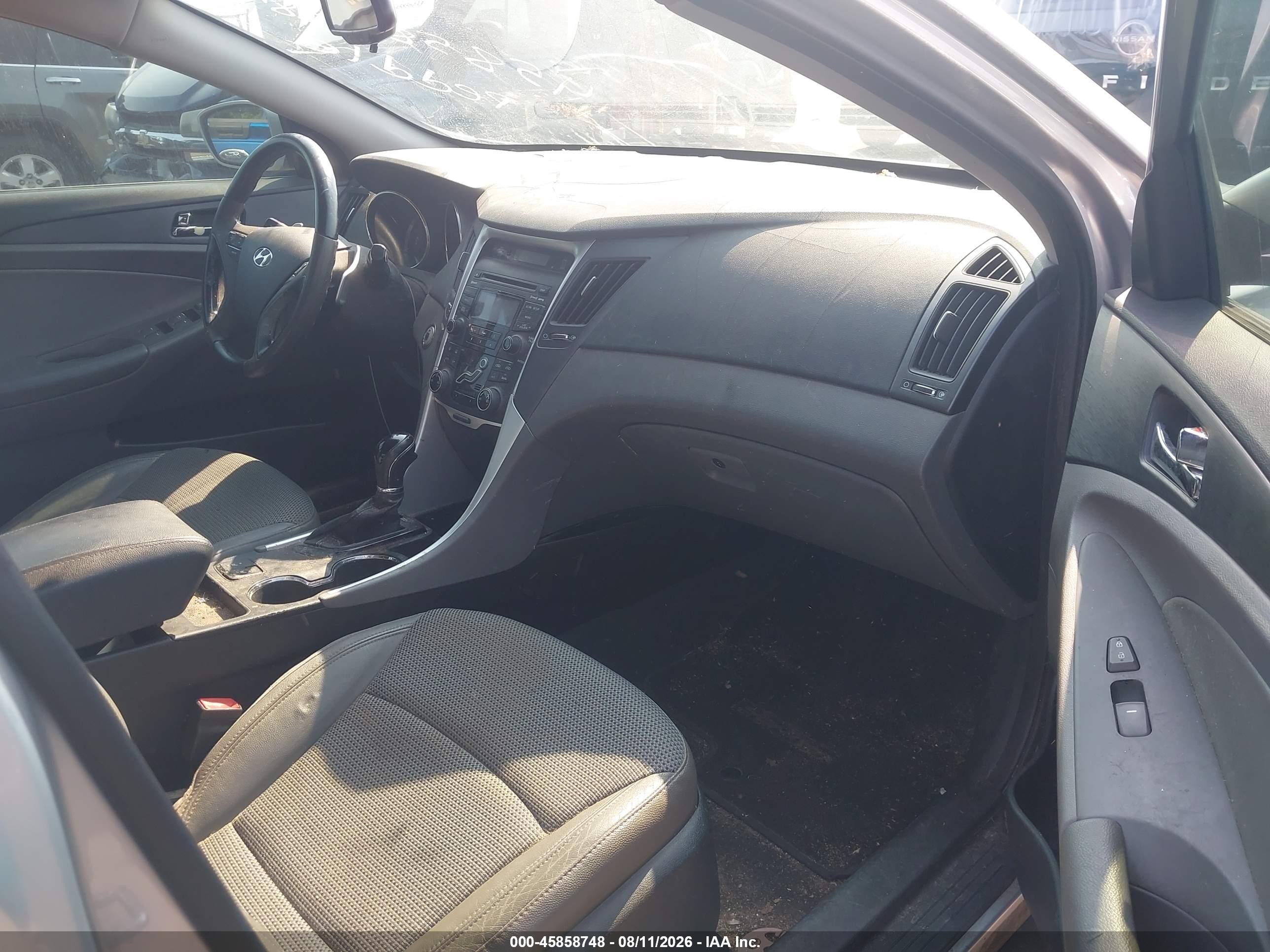 2013 Hyundai Sonata Se 2.0t Silver vin: 5NPEC4AB4DH527892