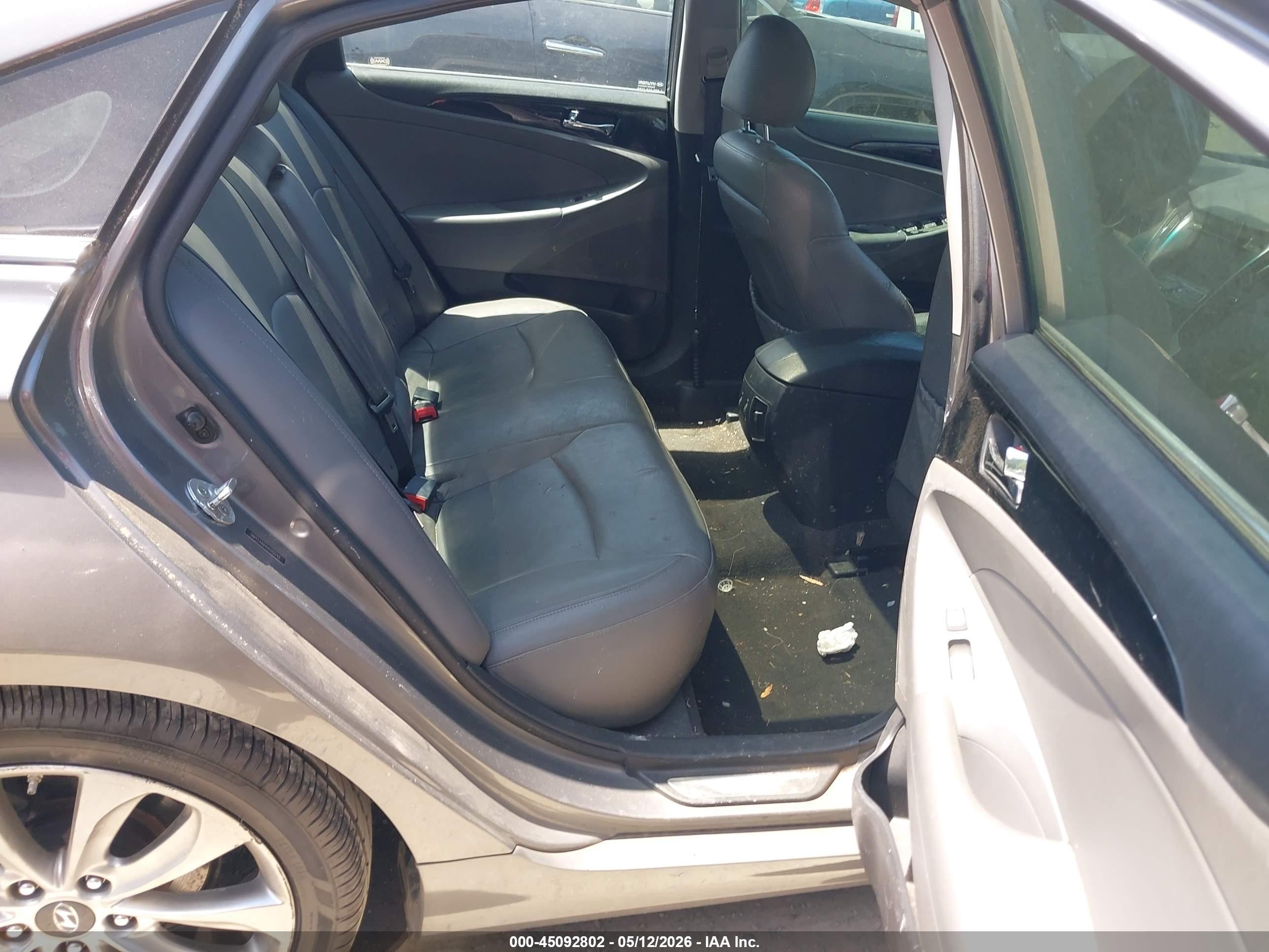 2013 Hyundai Sonata Limited 2.0t Silver vin: 5NPEC4AB4DH552193