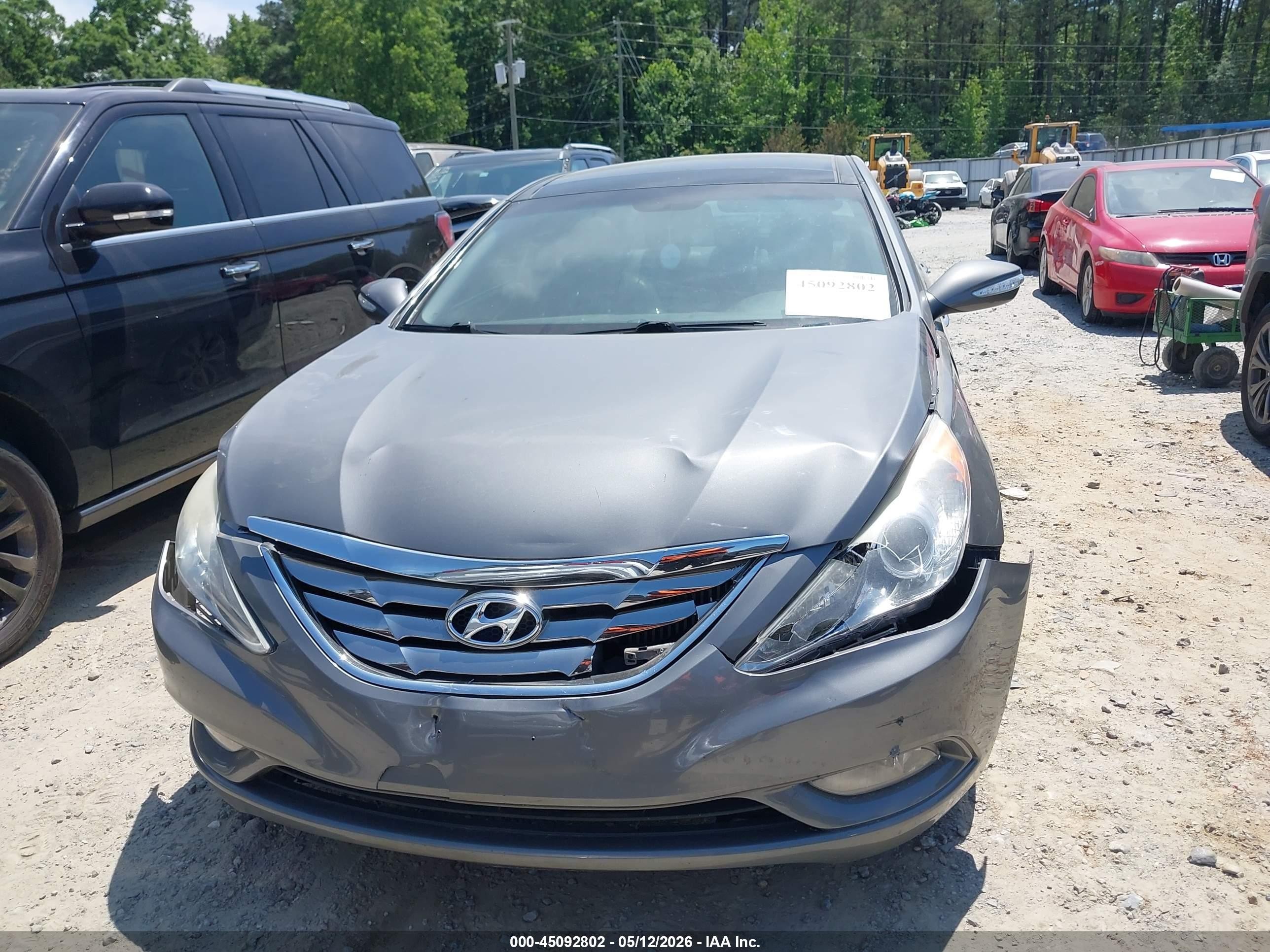 2013 Hyundai Sonata Limited 2.0t Silver vin: 5NPEC4AB4DH552193