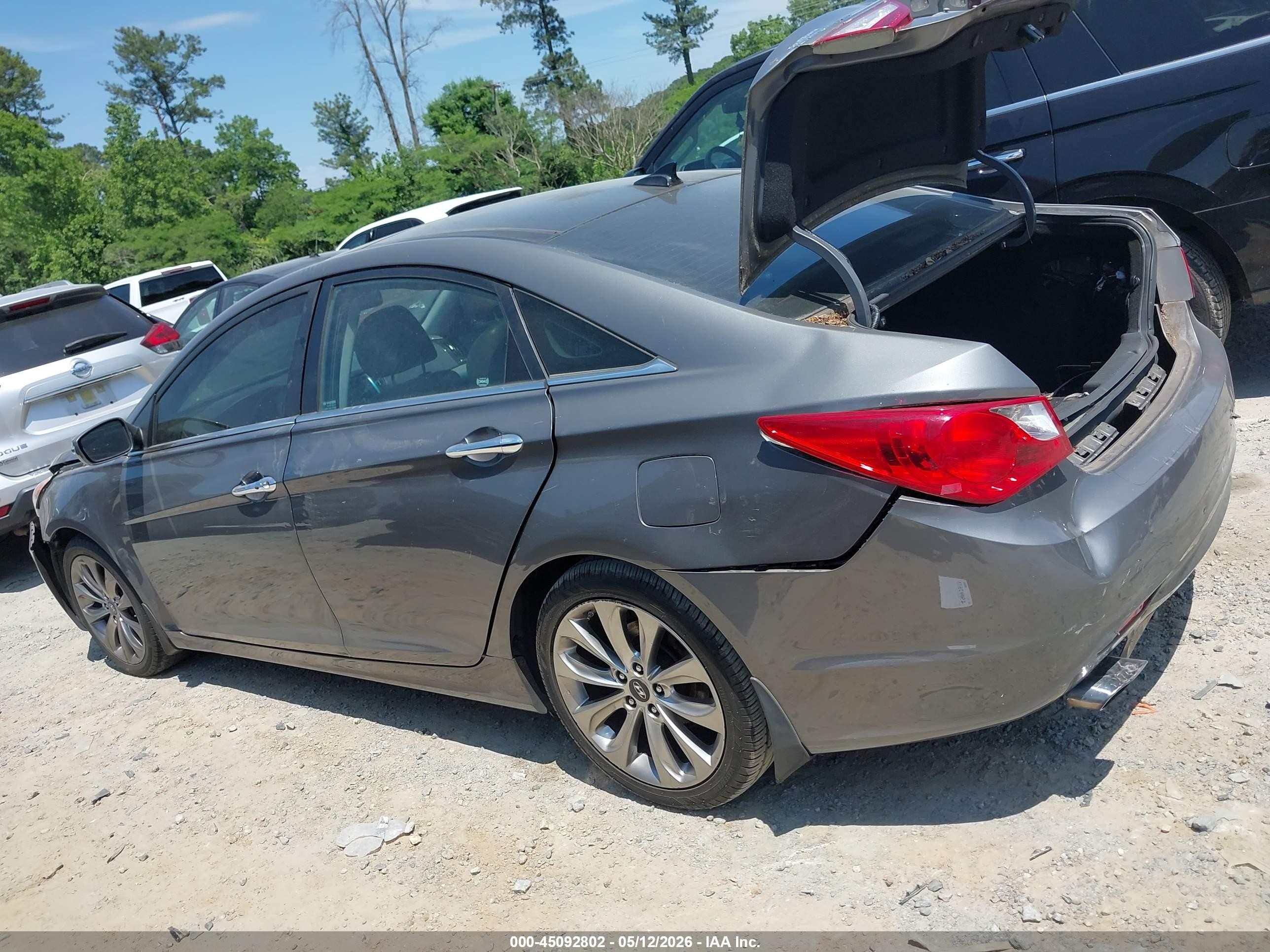 2013 Hyundai Sonata Limited 2.0t Silver vin: 5NPEC4AB4DH552193