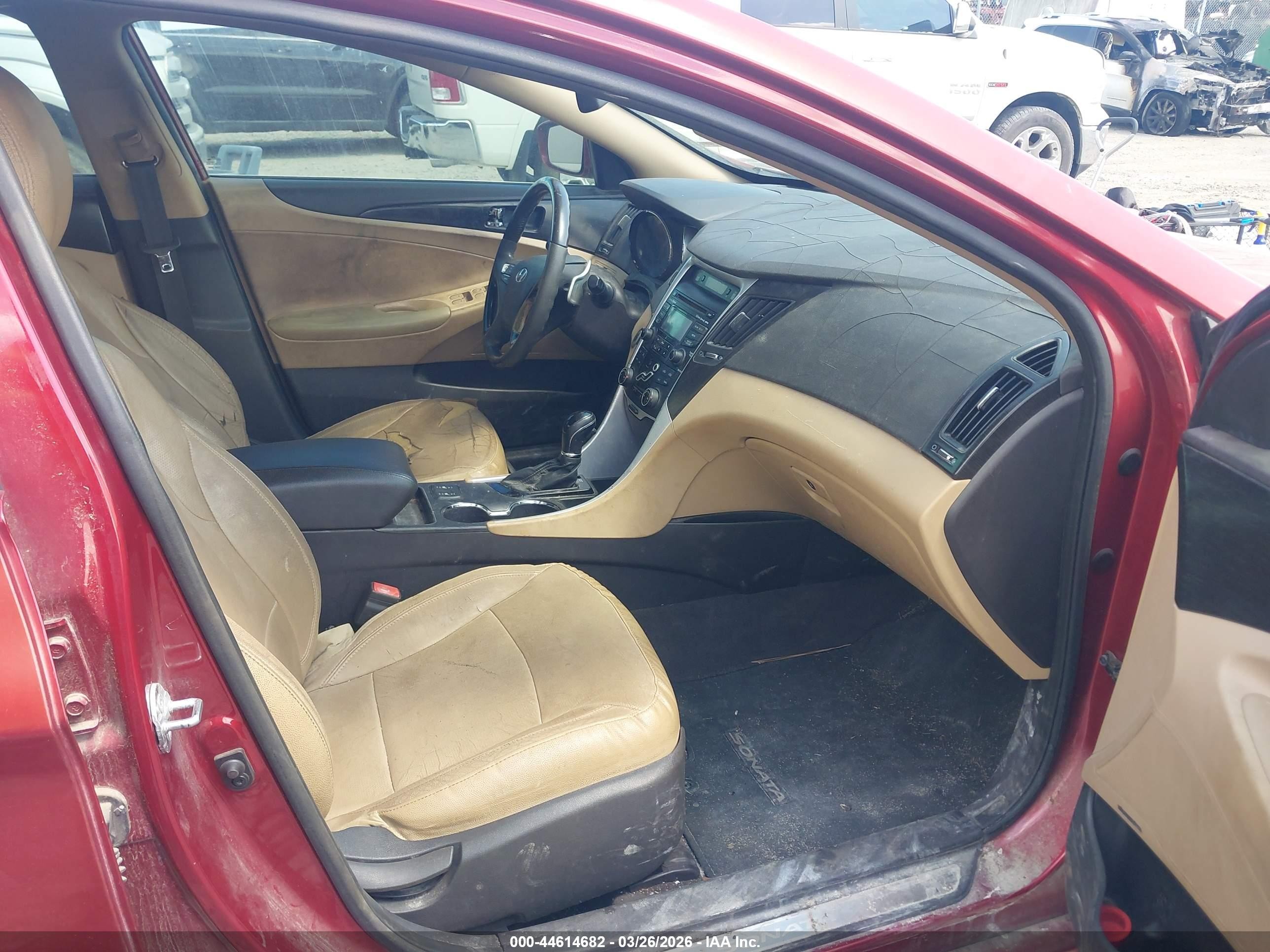 2013 Hyundai Sonata Limited 2.0t Red vin: 5NPEC4AB4DH552243