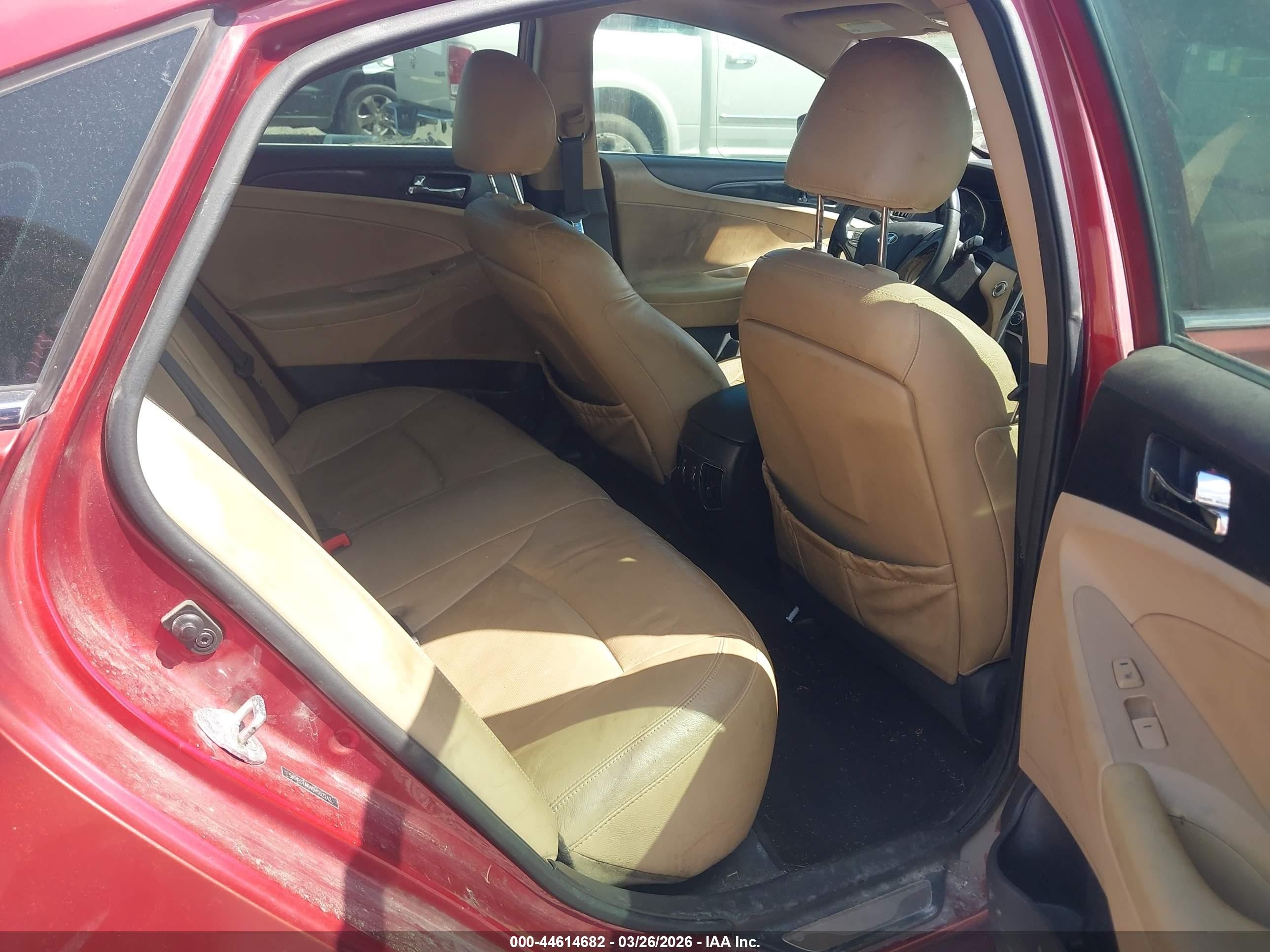 2013 Hyundai Sonata Limited 2.0t Red vin: 5NPEC4AB4DH552243