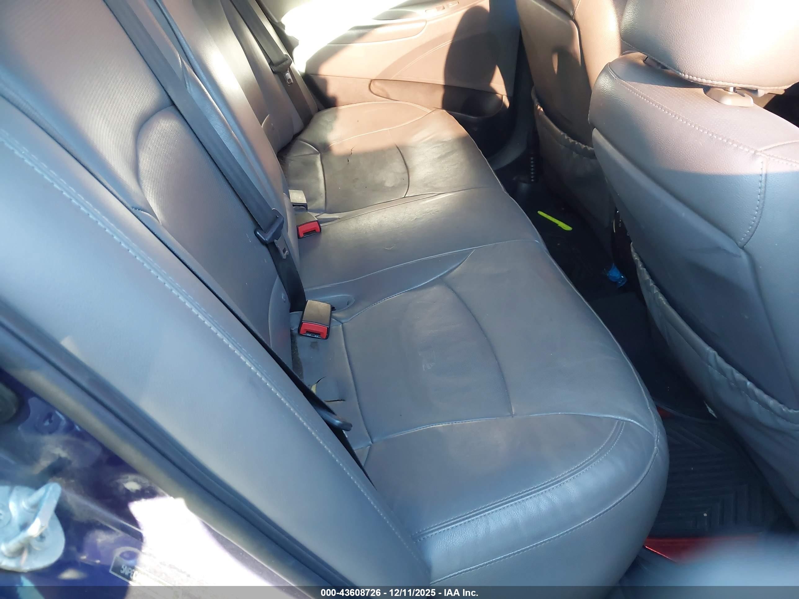 2013 Hyundai Sonata Limited 2.0t Blue vin: 5NPEC4AB4DH576770