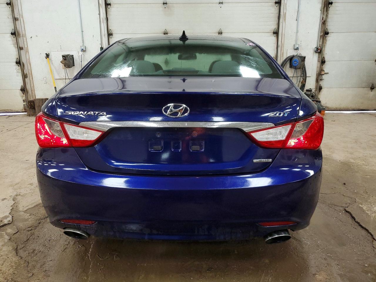 2013 Hyundai Sonata Limited 2.0t Blue vin: 5NPEC4AB4DH604017