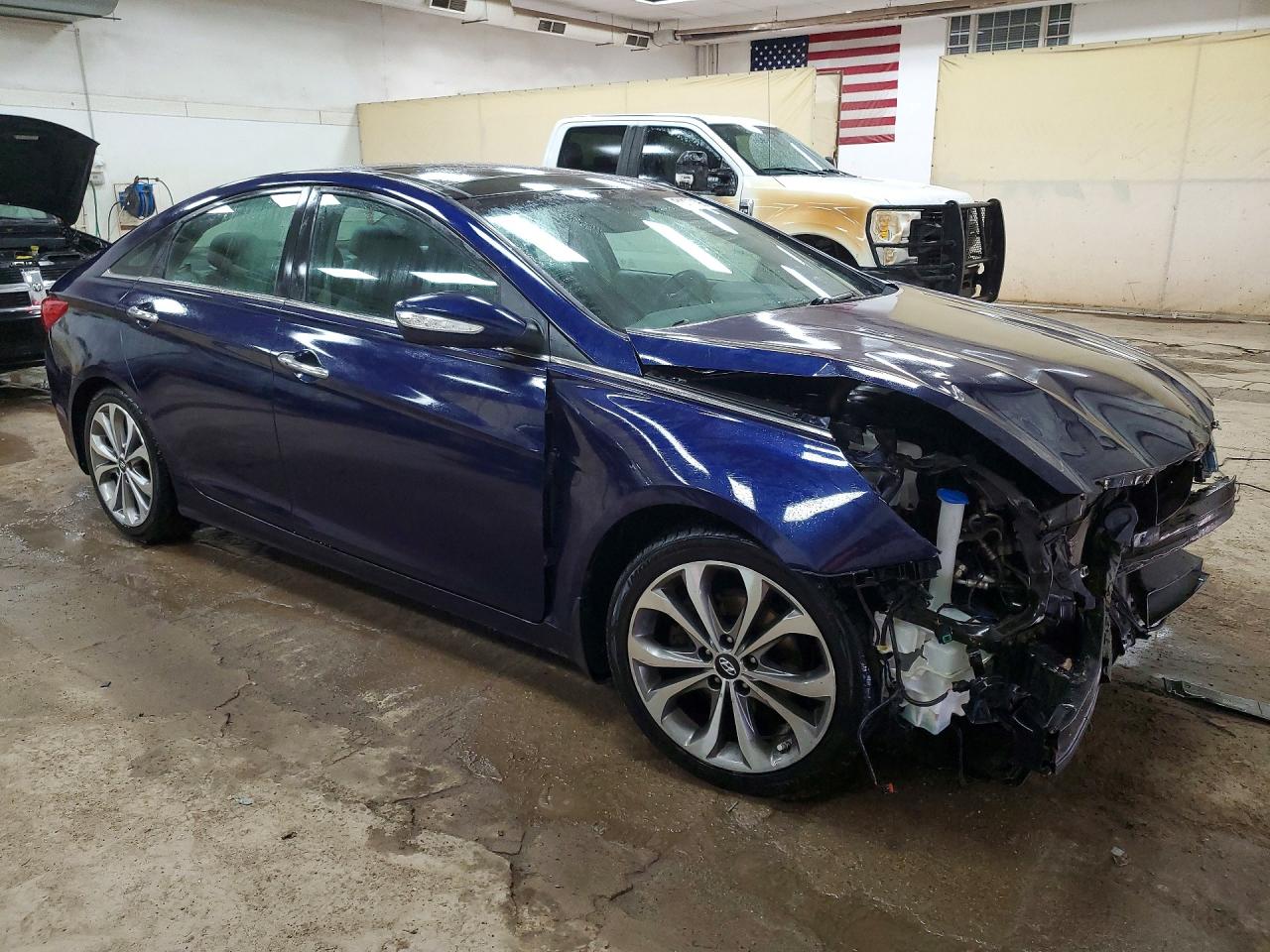2013 Hyundai Sonata Limited 2.0t Blue vin: 5NPEC4AB4DH604017