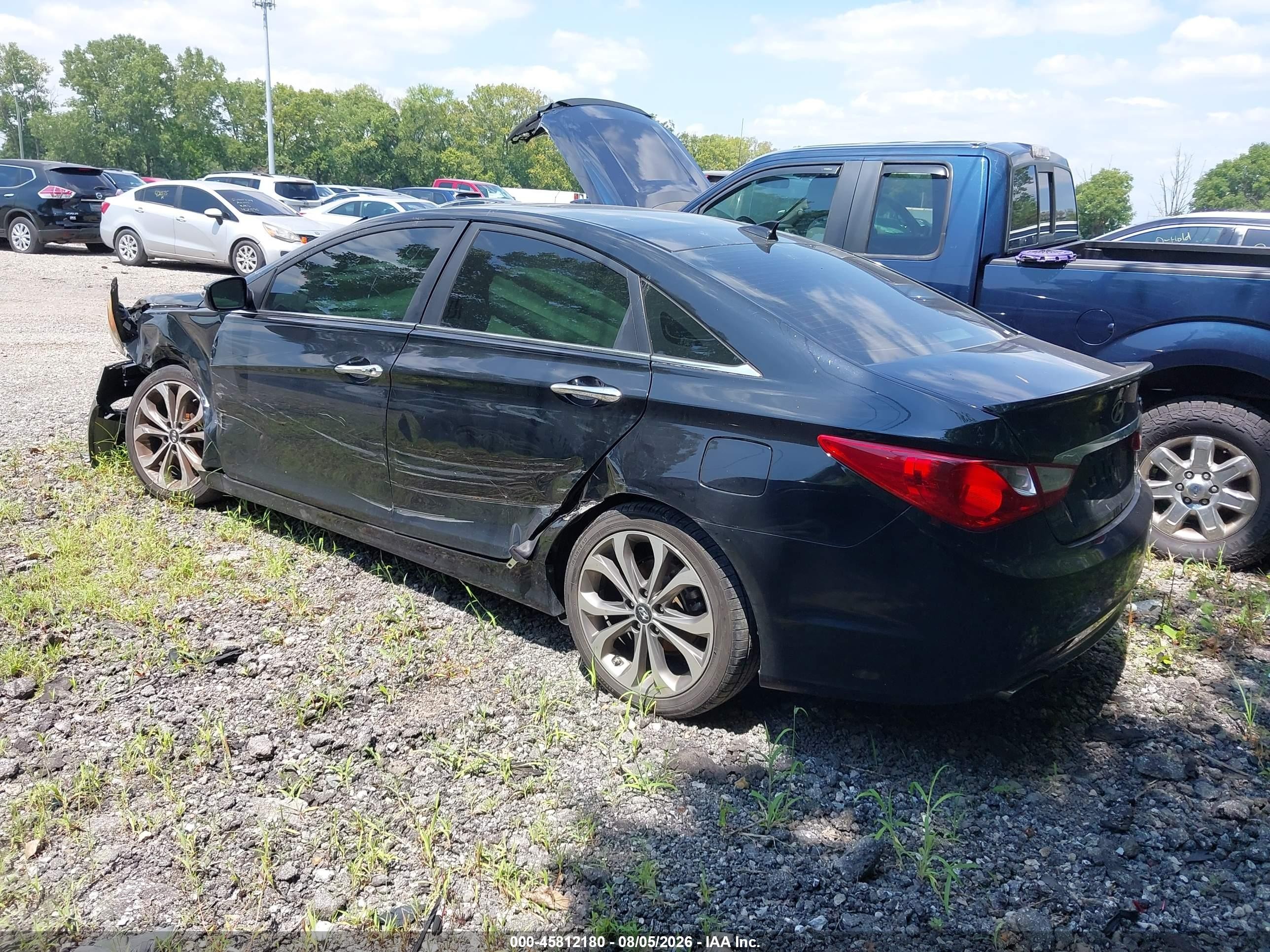 2013 Hyundai Sonata Limited 2.0t Черный vin: 5NPEC4AB4DH606544